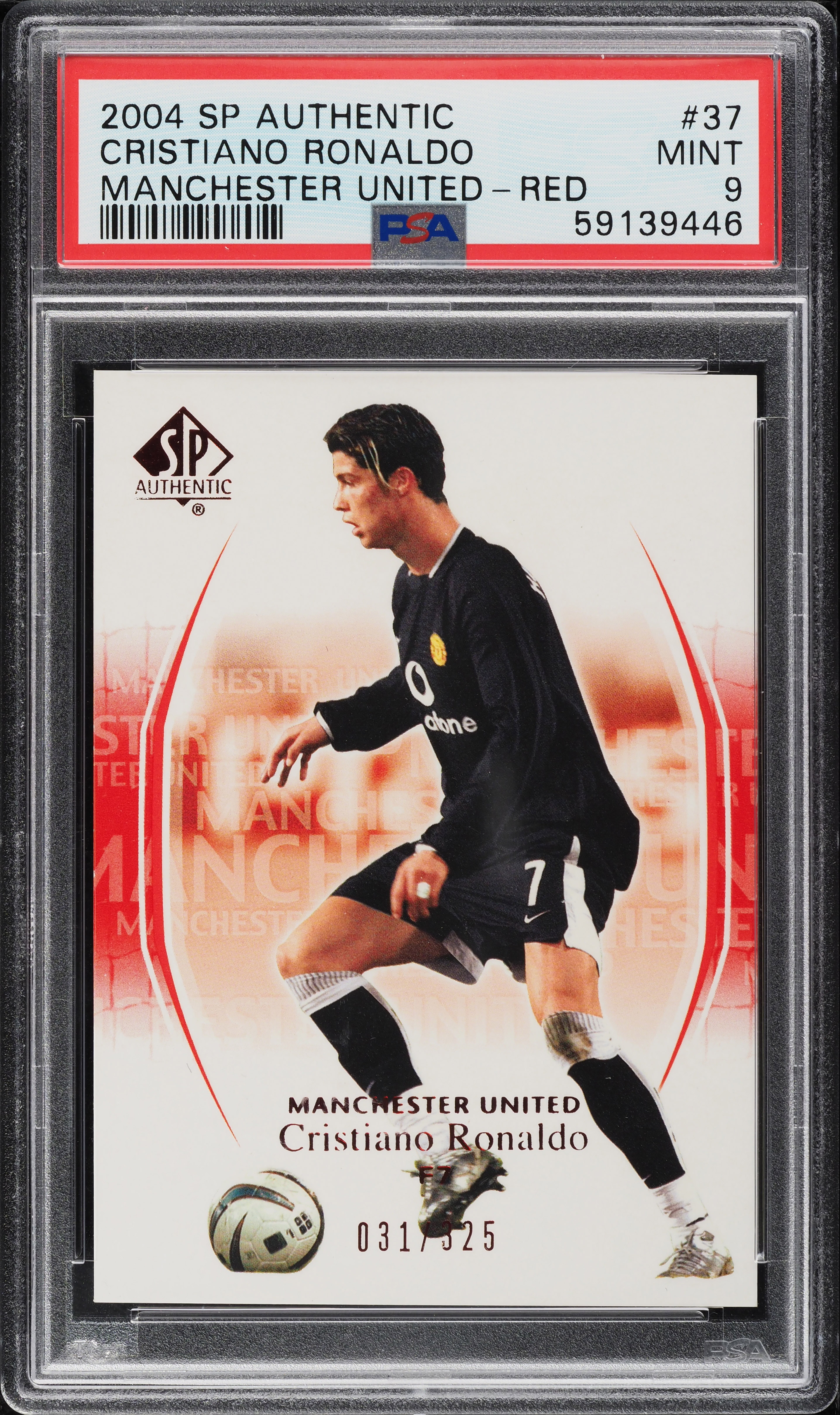 その他 PSA 2004 SP AUTHENTIC CRISTIANO RONALDO 2004 SP Authentic Manchester United Cristiano Ronaldo #67 for sale