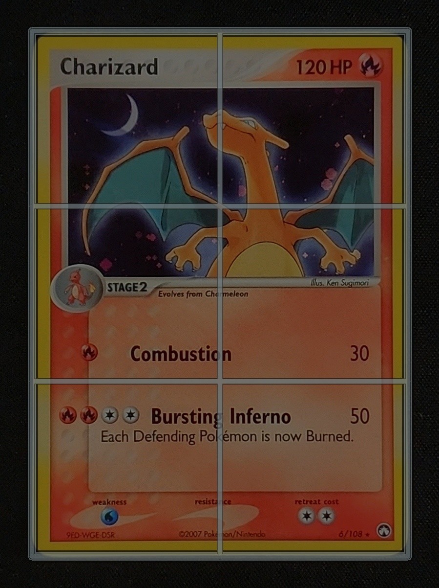 2007 Pokemon EX Power Keepers Holo Charizard #6 MBA AUTH on