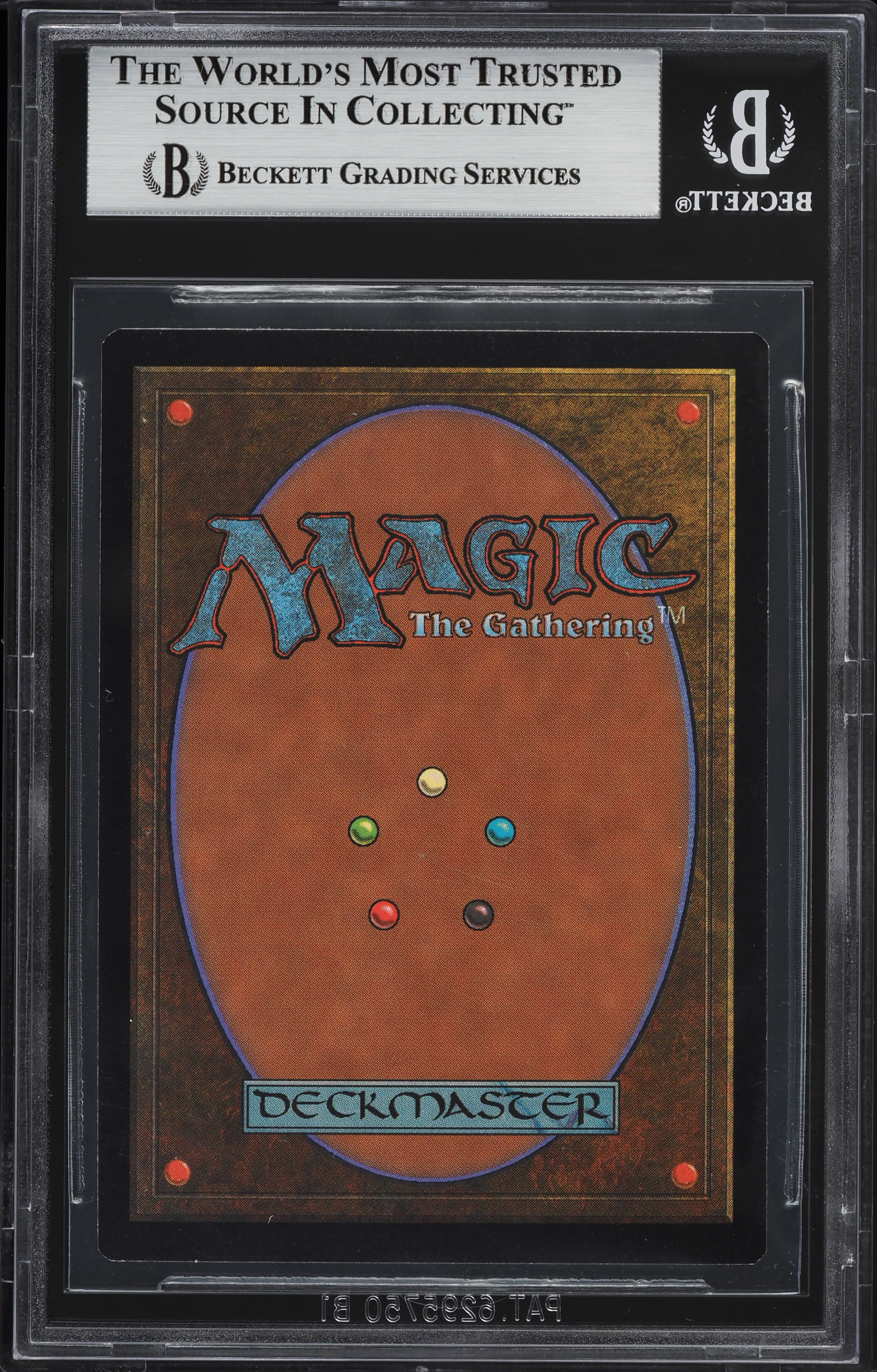 1999 Magic The Gathering MTG Urza's Legacy Foil Rancor C G BGS 9