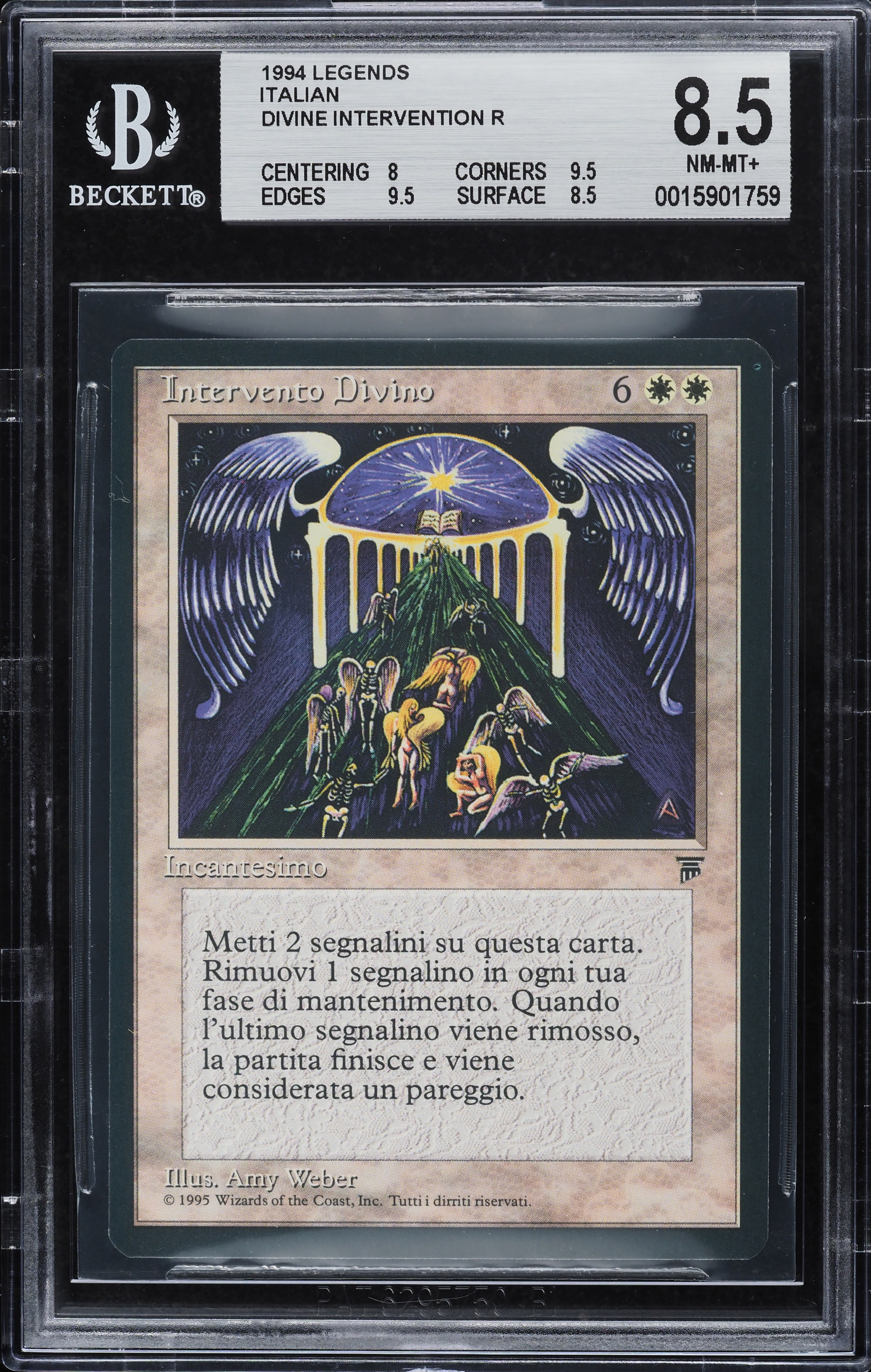 1994 Magic The Gathering MTG Italian Legends Divine 1994 Magic The Gathering MTG Italian Legends Divine