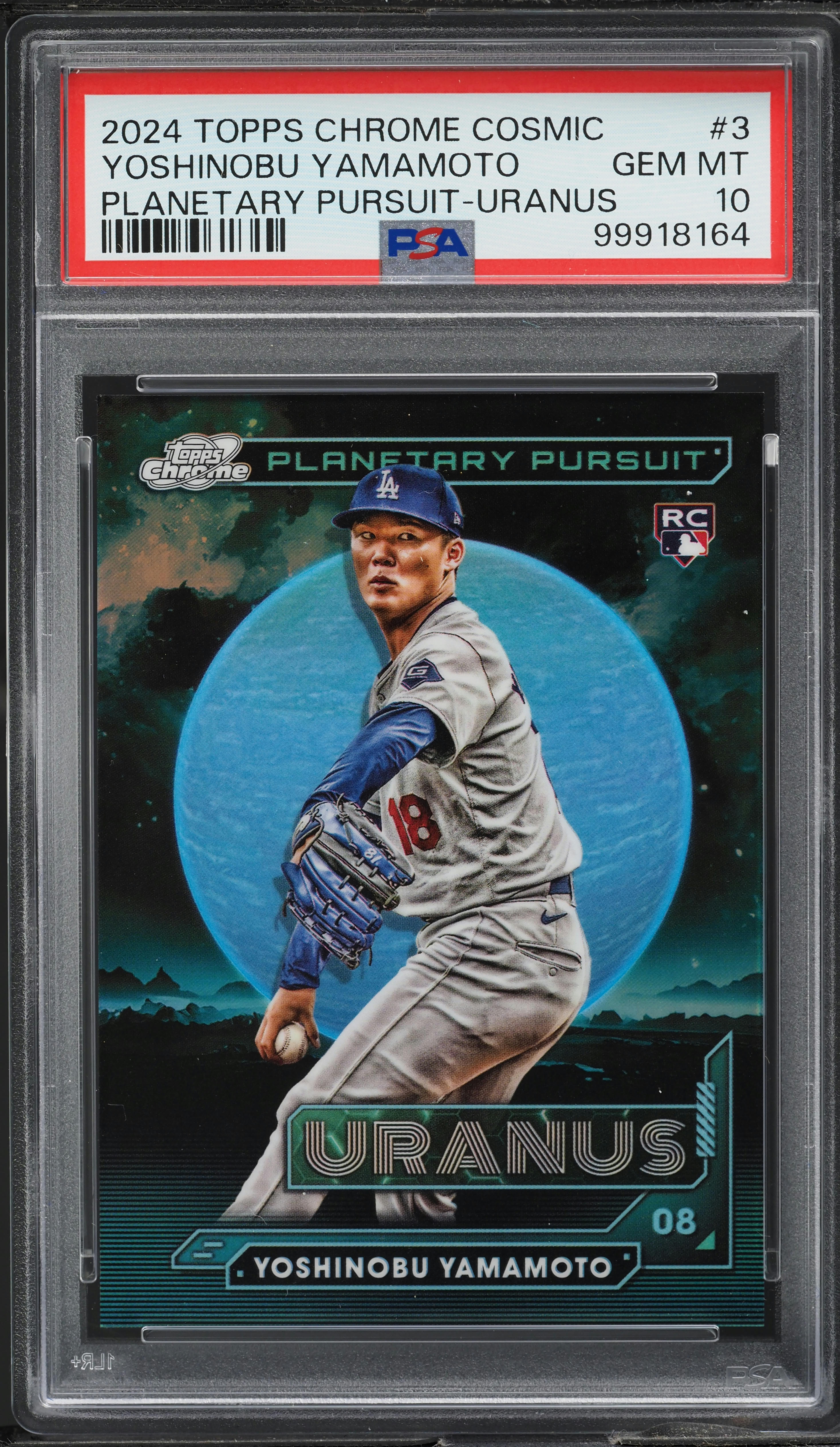 RC Yoshiii レアカード 2024 Topps Chrome Cosmic Planetary Pursuit Uranus Yoshinobu