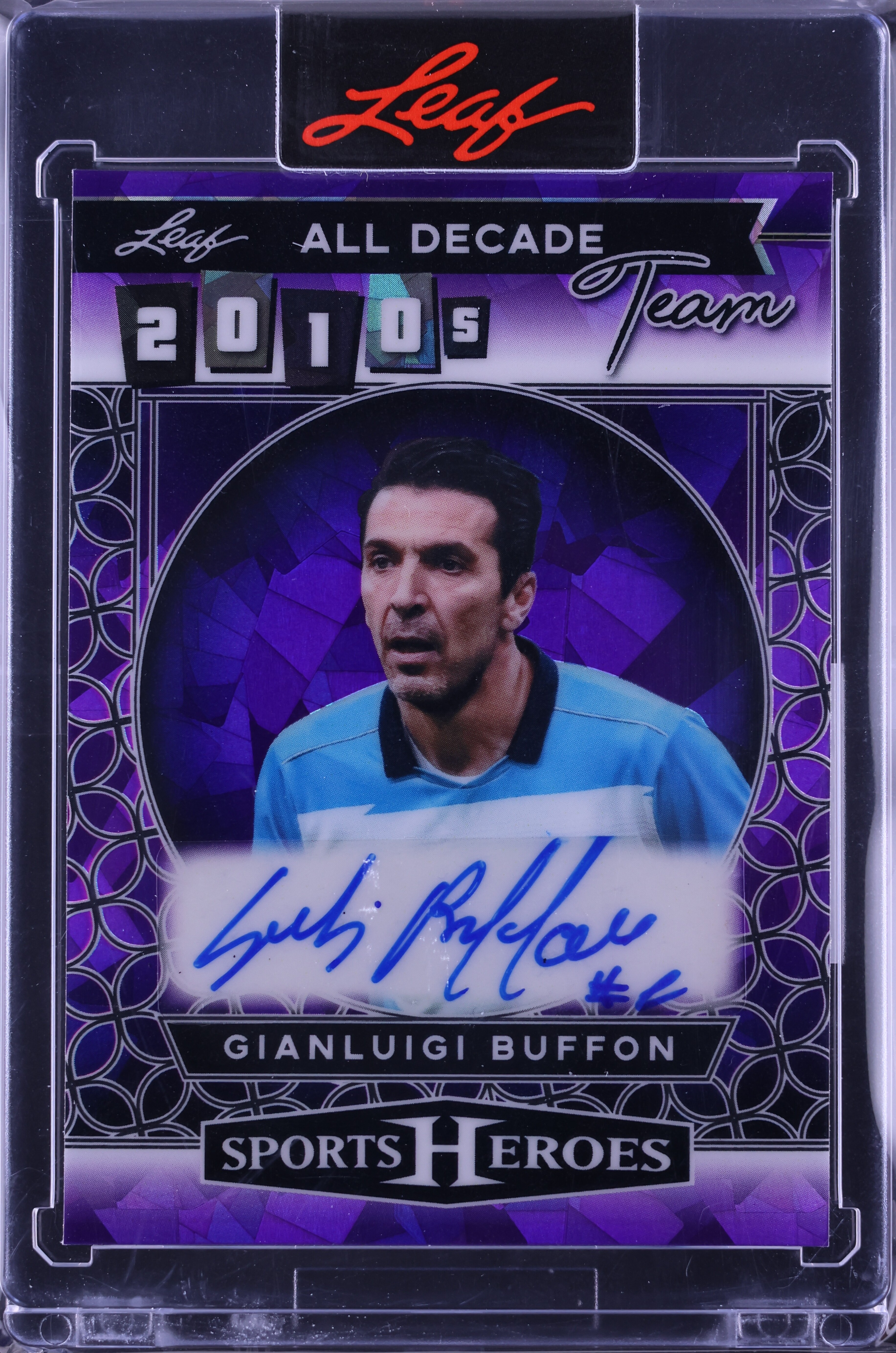 2025 Leaf Sports Heroes '10s All Decade Team Purple Crystal