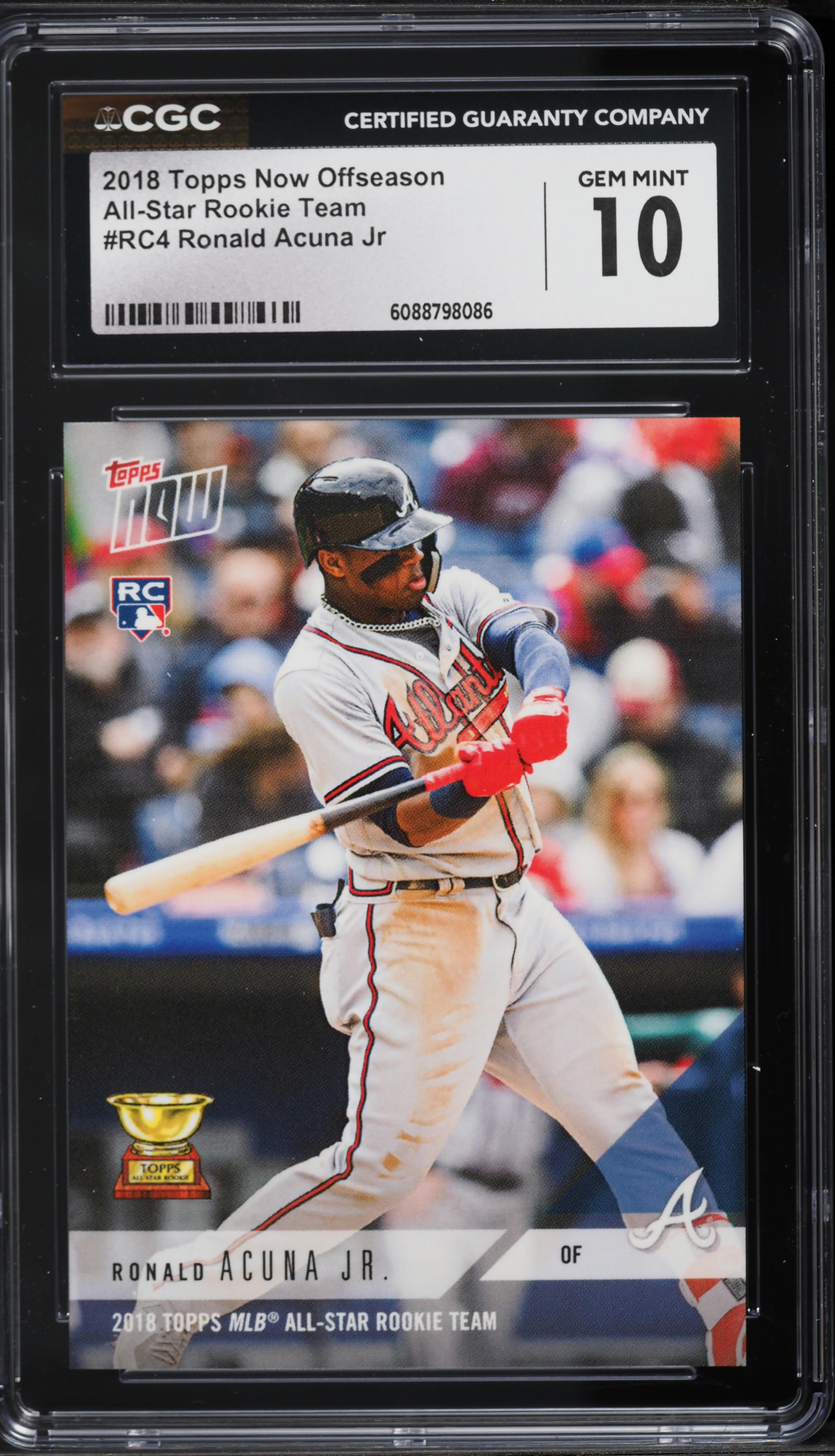 2018 Topps Now Off-Season All-Star Rookie Team Ronald Acuna Jr 