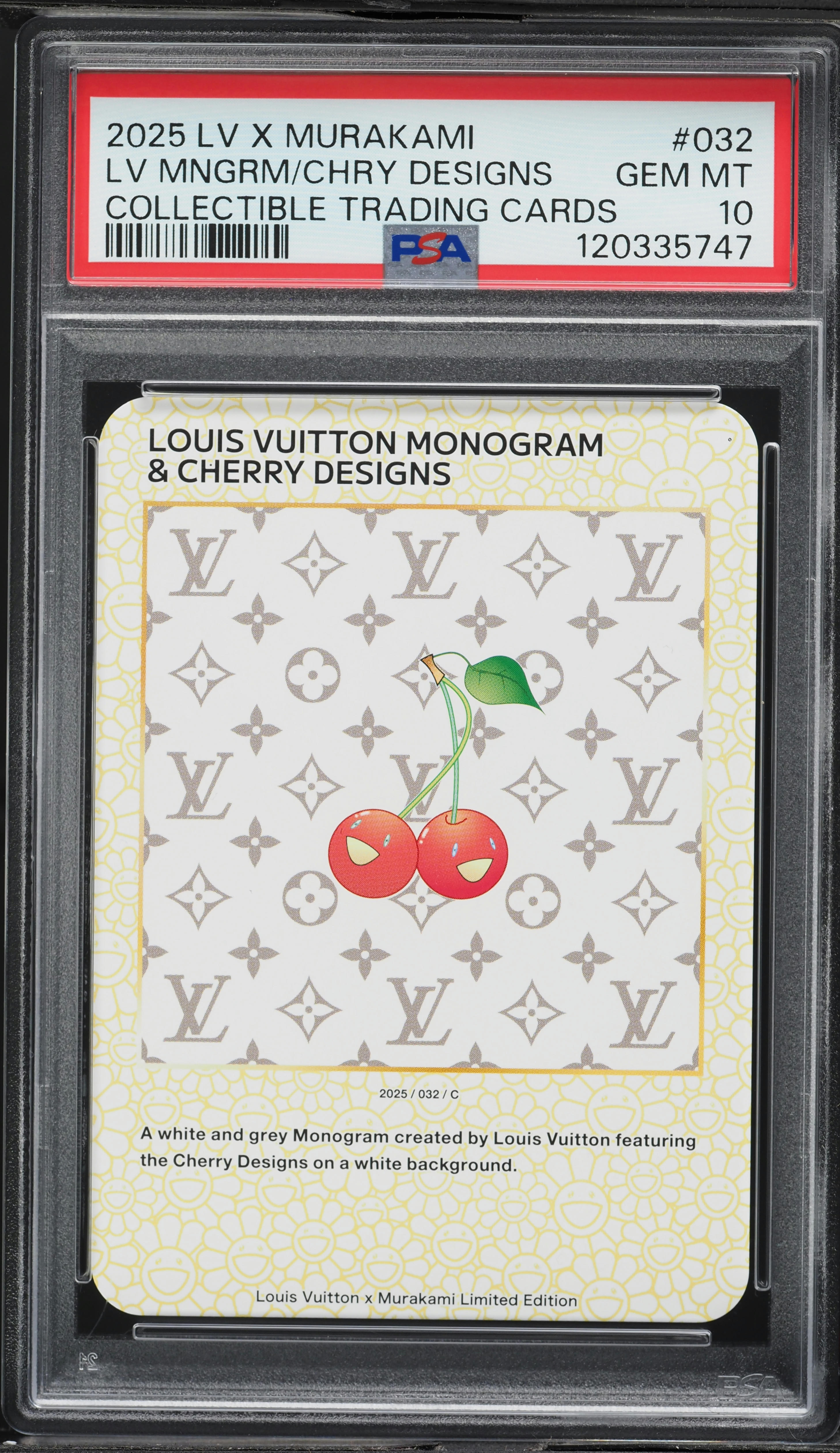 2025 LV x Murakami トレーディングカード LV x Murakami Monogram & Cherry Designs 【公式通販】