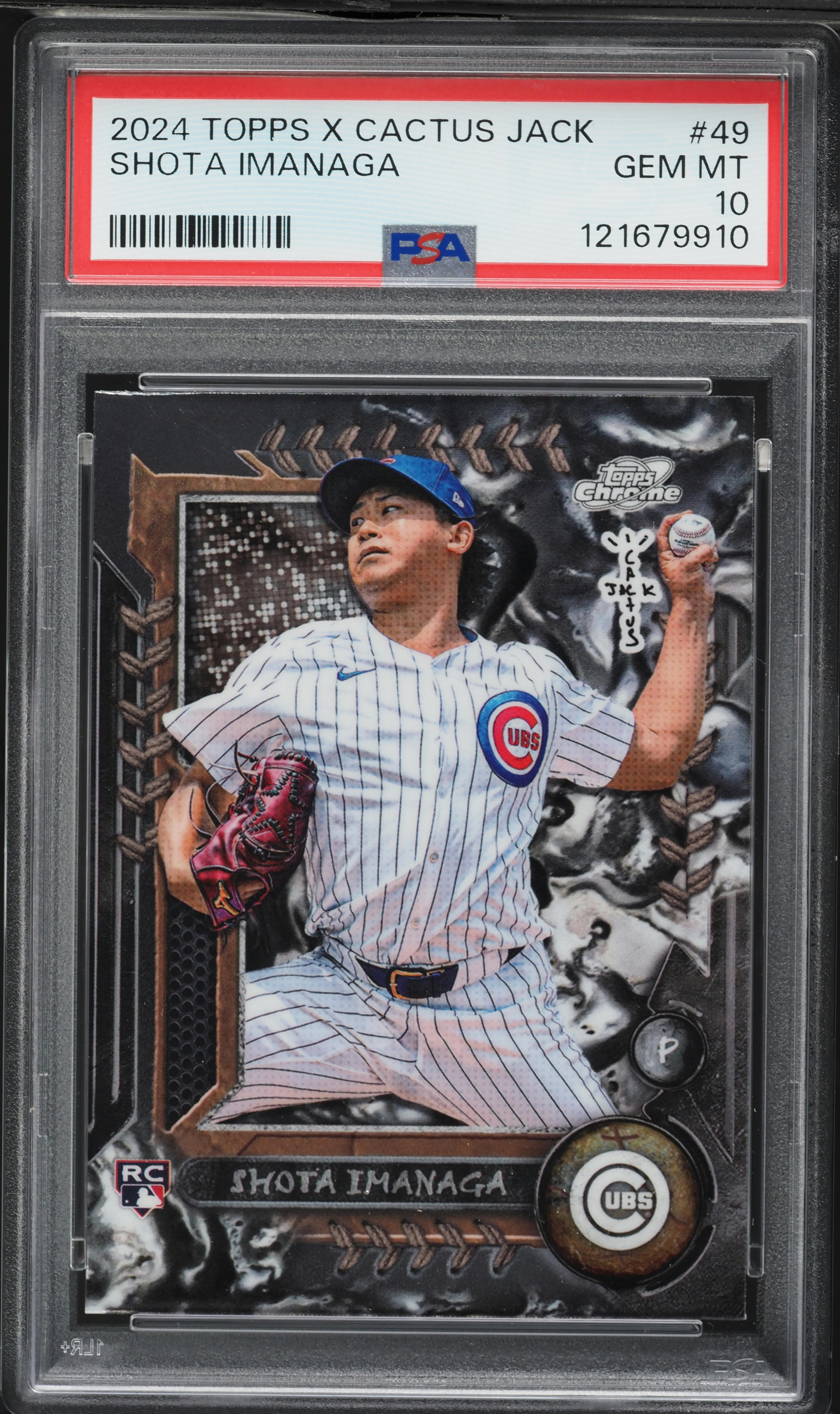2024 Topps Cosmic Chrome X Cactus Jack Shota Imanaga ROOKIE #49