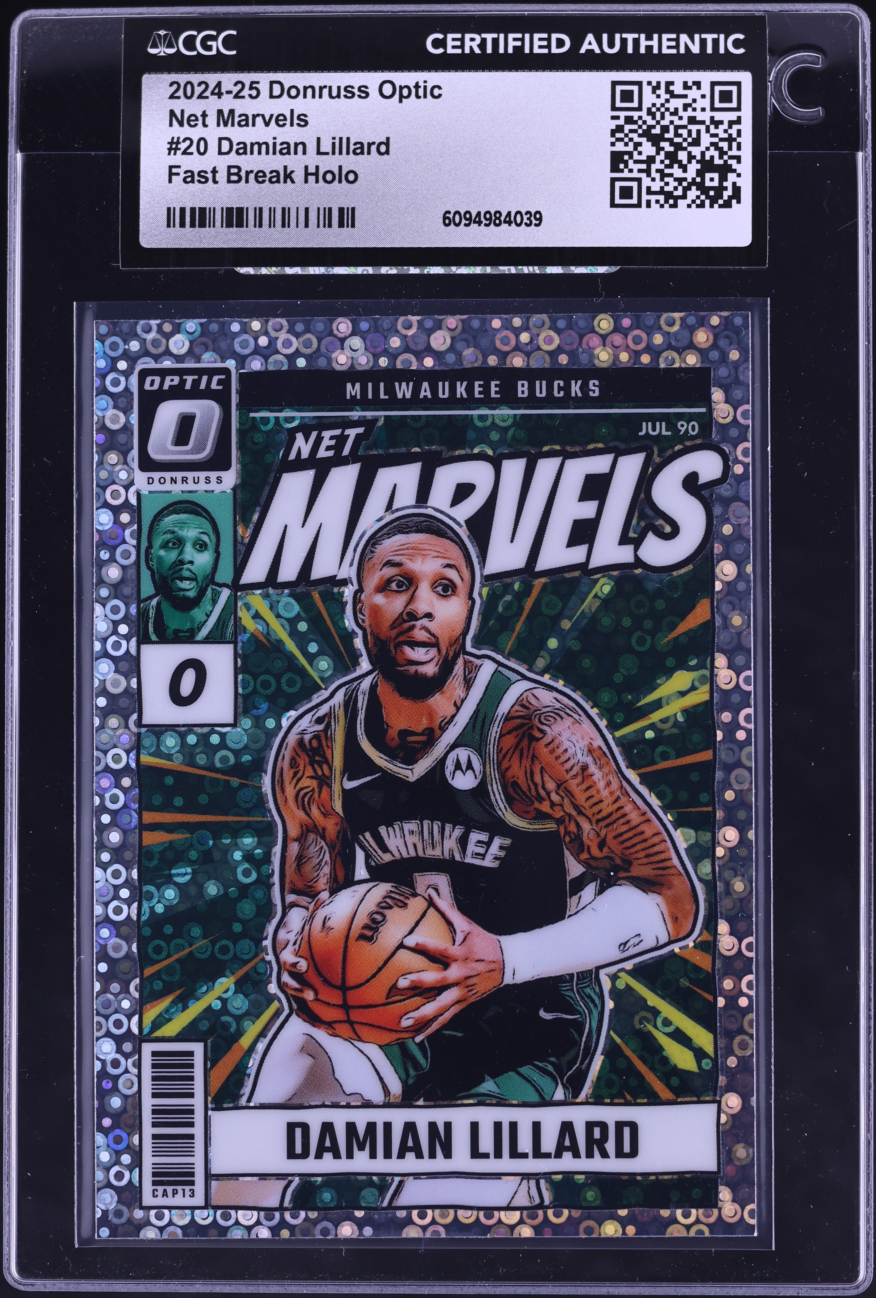 Damian Lillard optic choice black gold auto