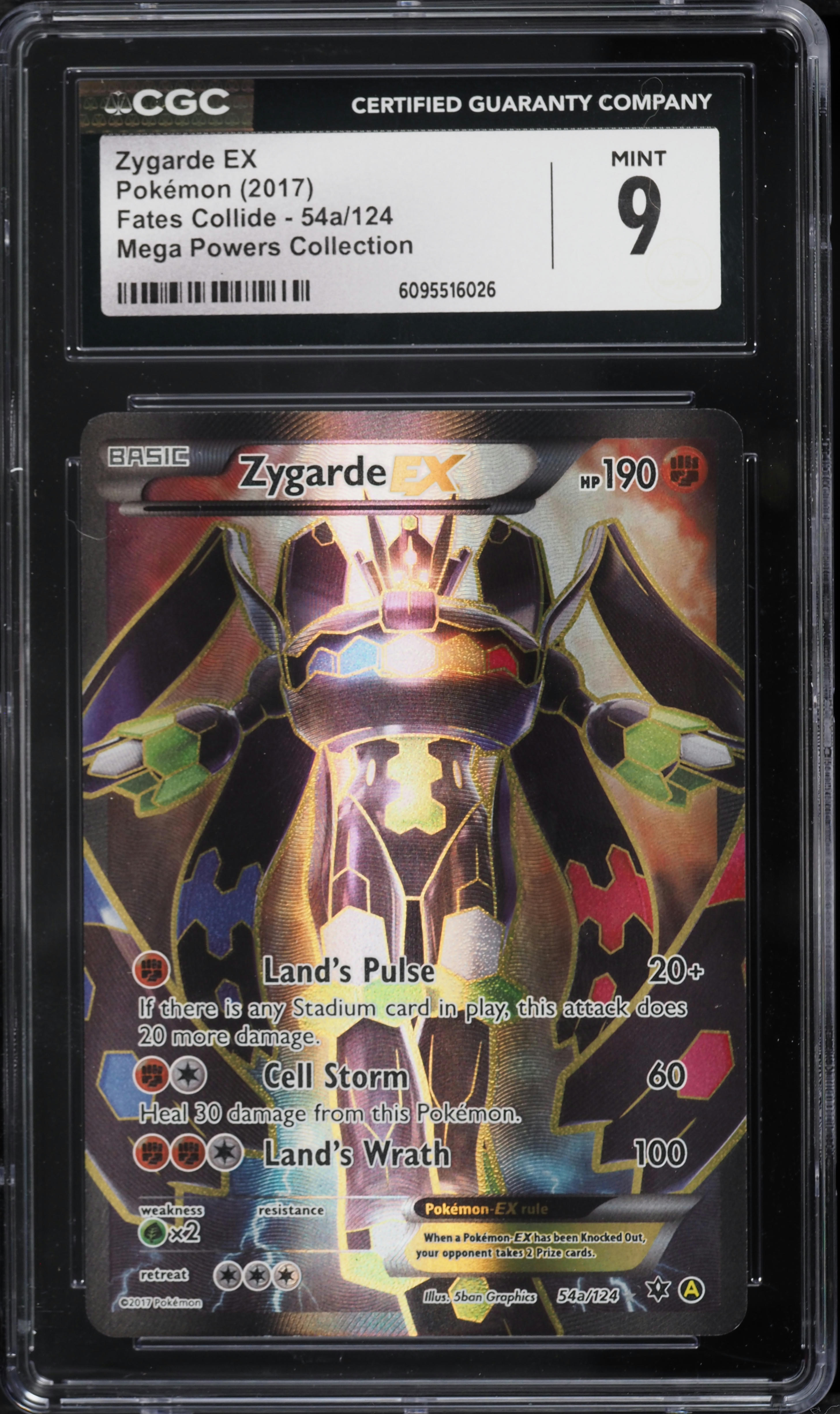 2017 Pokemon XY Fates Collide Mega Powers Collection Full Art