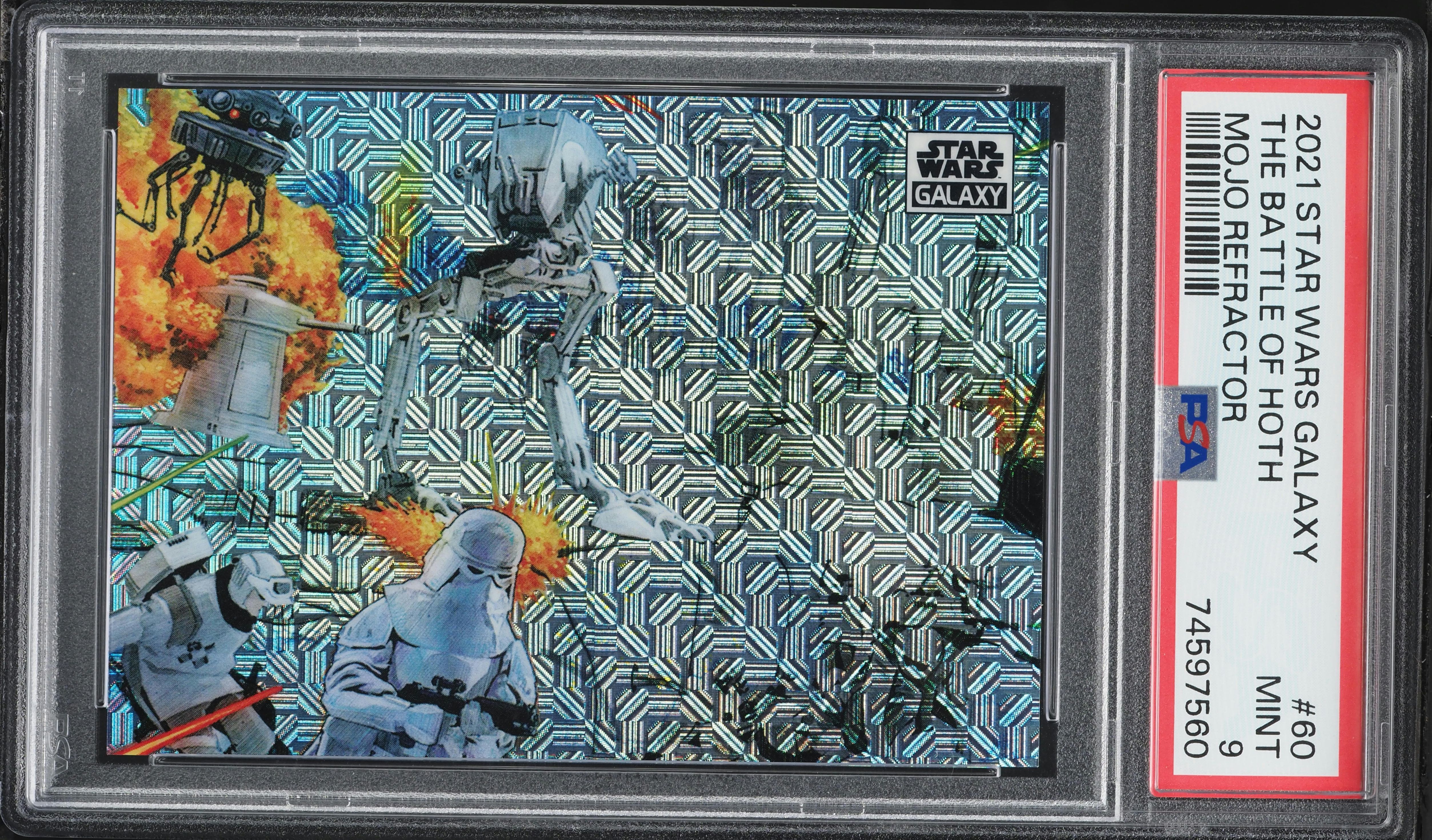 2021 Topps Chrome Star Wars Galaxy Mojo Refractor The Battle Of