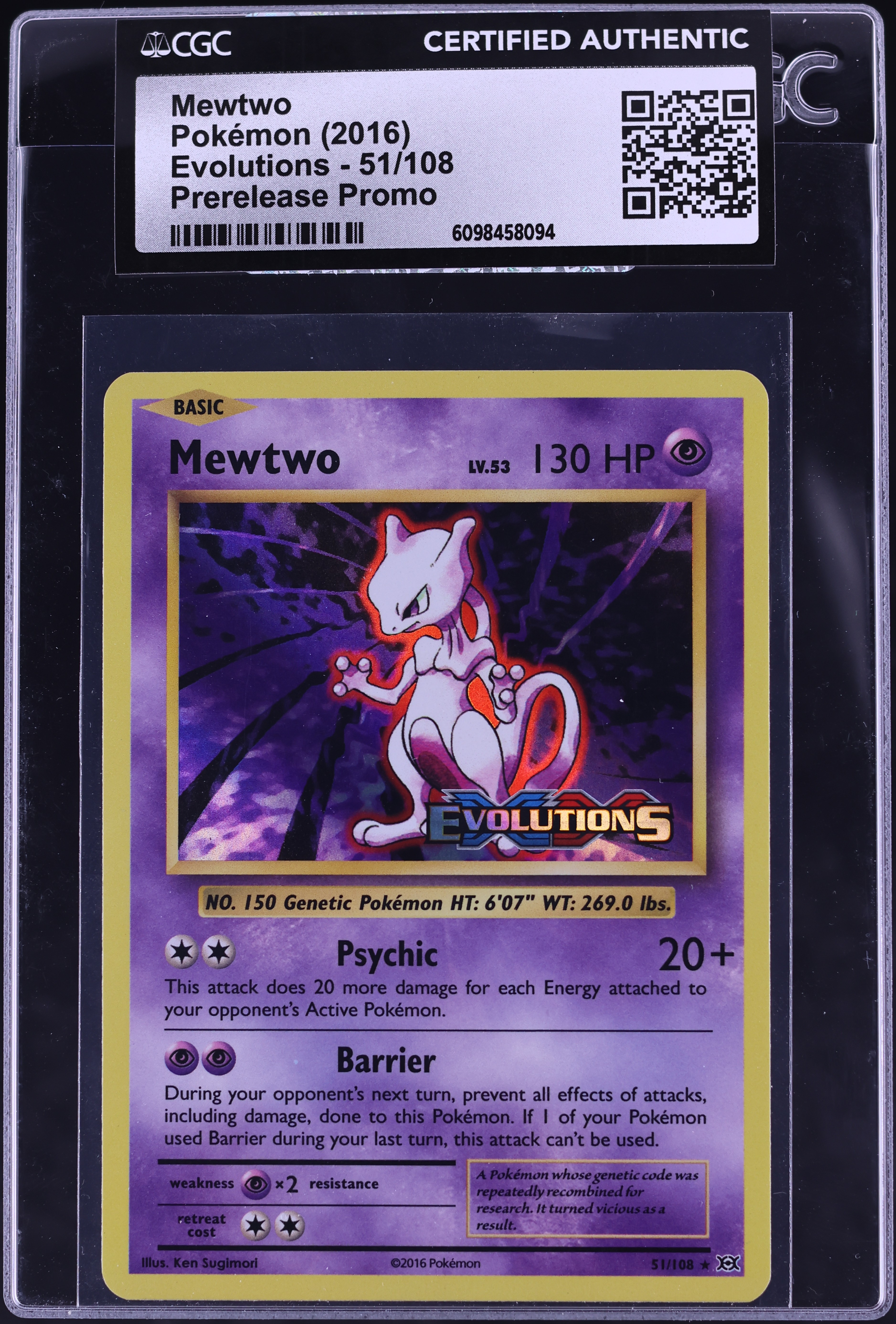 mewtwo pokemon card 51/108 value - (51/108) Rare Retreat cost Pokemon - Mewtwo (51/108) -