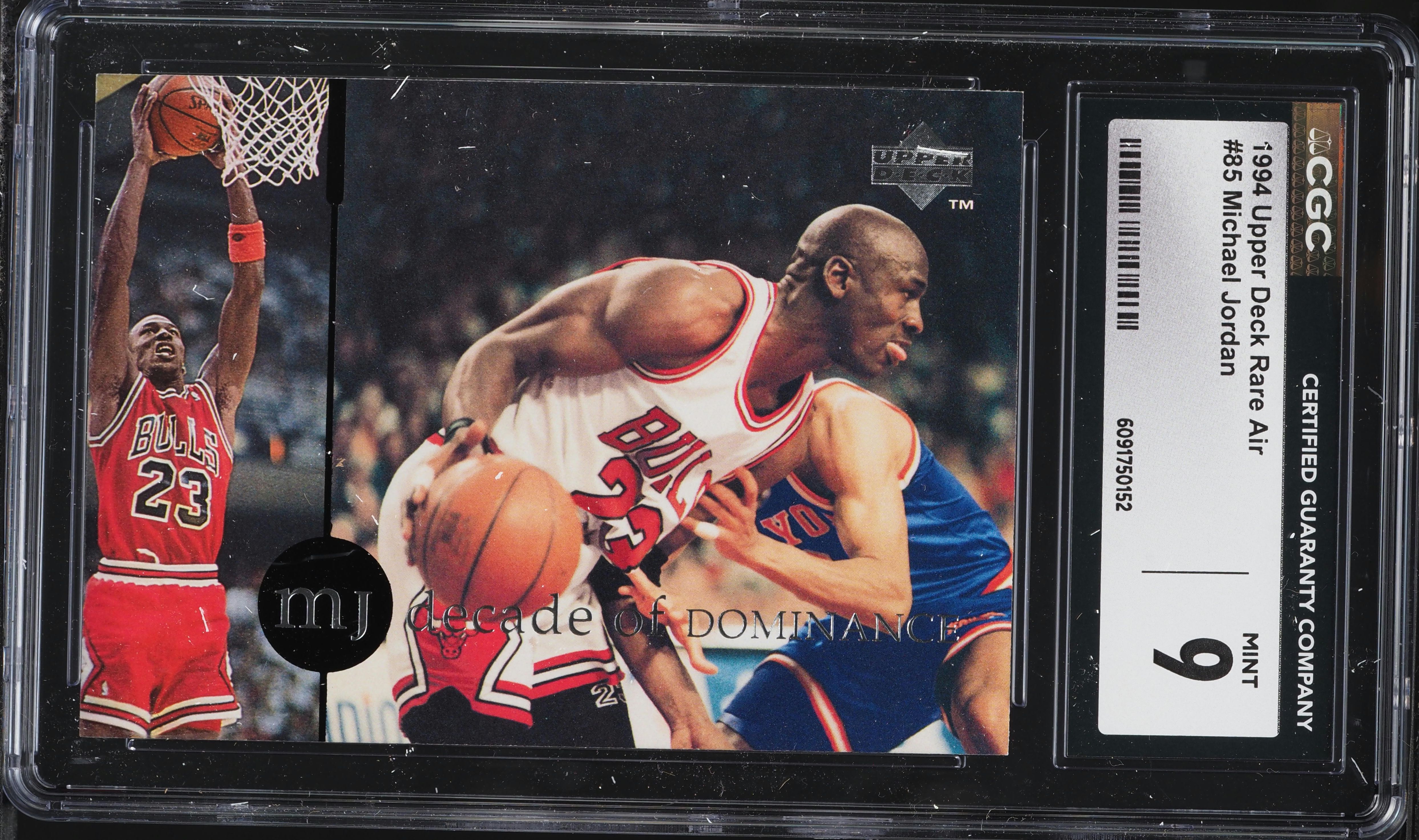 1994 Upper Deck Rare Air Decade Of Dominance Michael Jordan #85