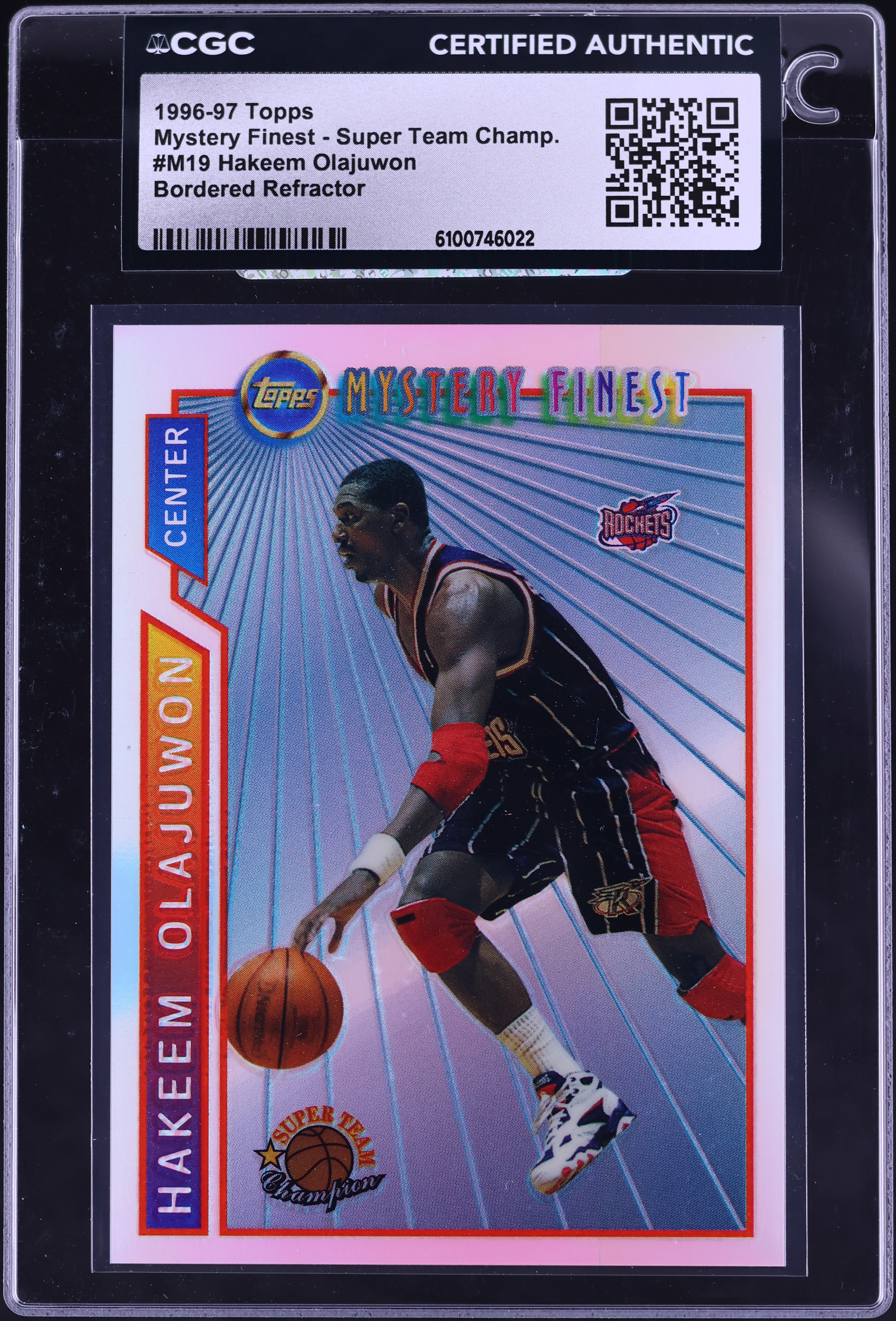 hakeem olajuwon] 1996 1997 topps bowman