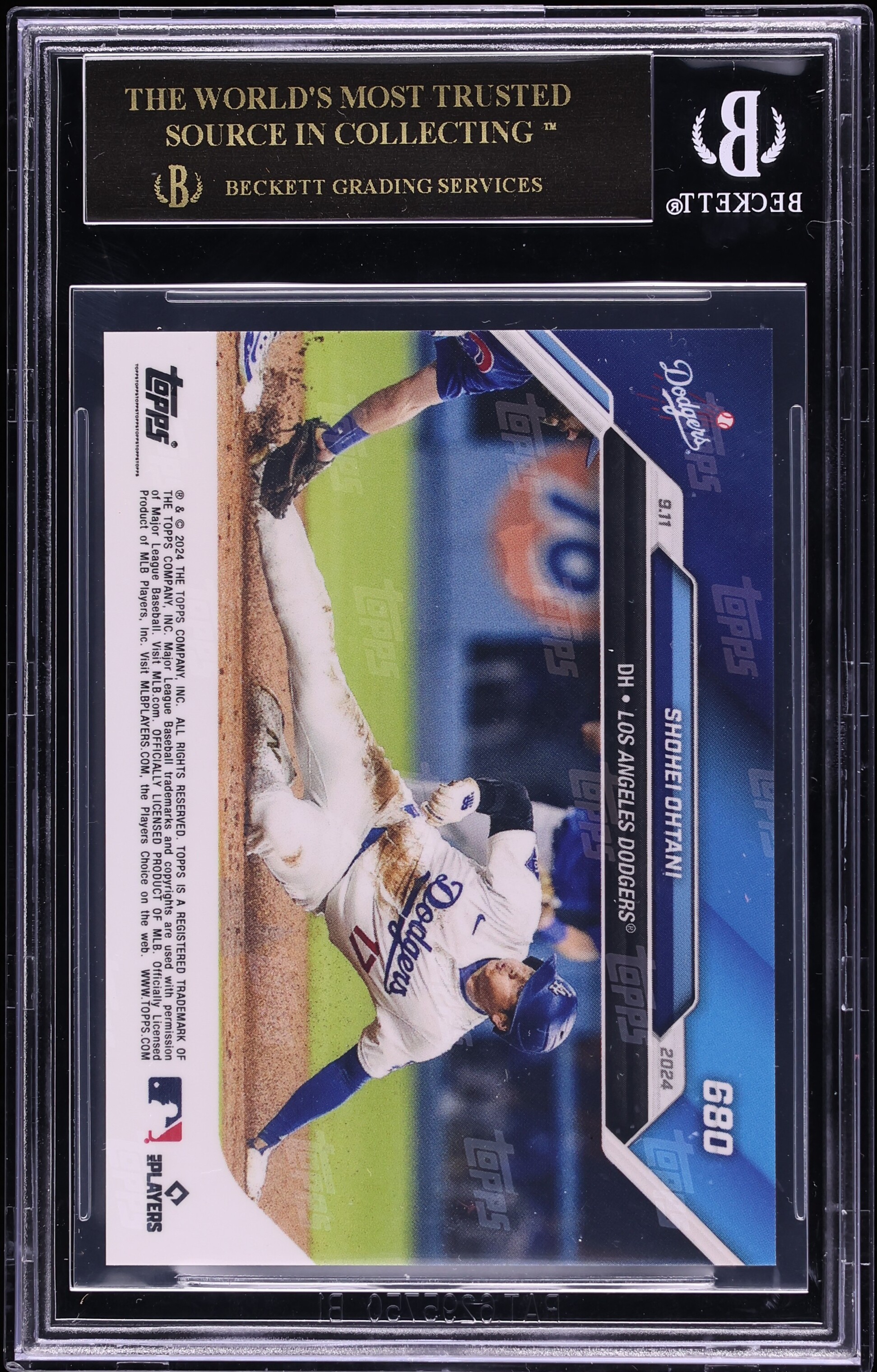 2024 Topps Now Shohei Ohtani #680 BGS 10 PRISTINE, BLACK LABEL on