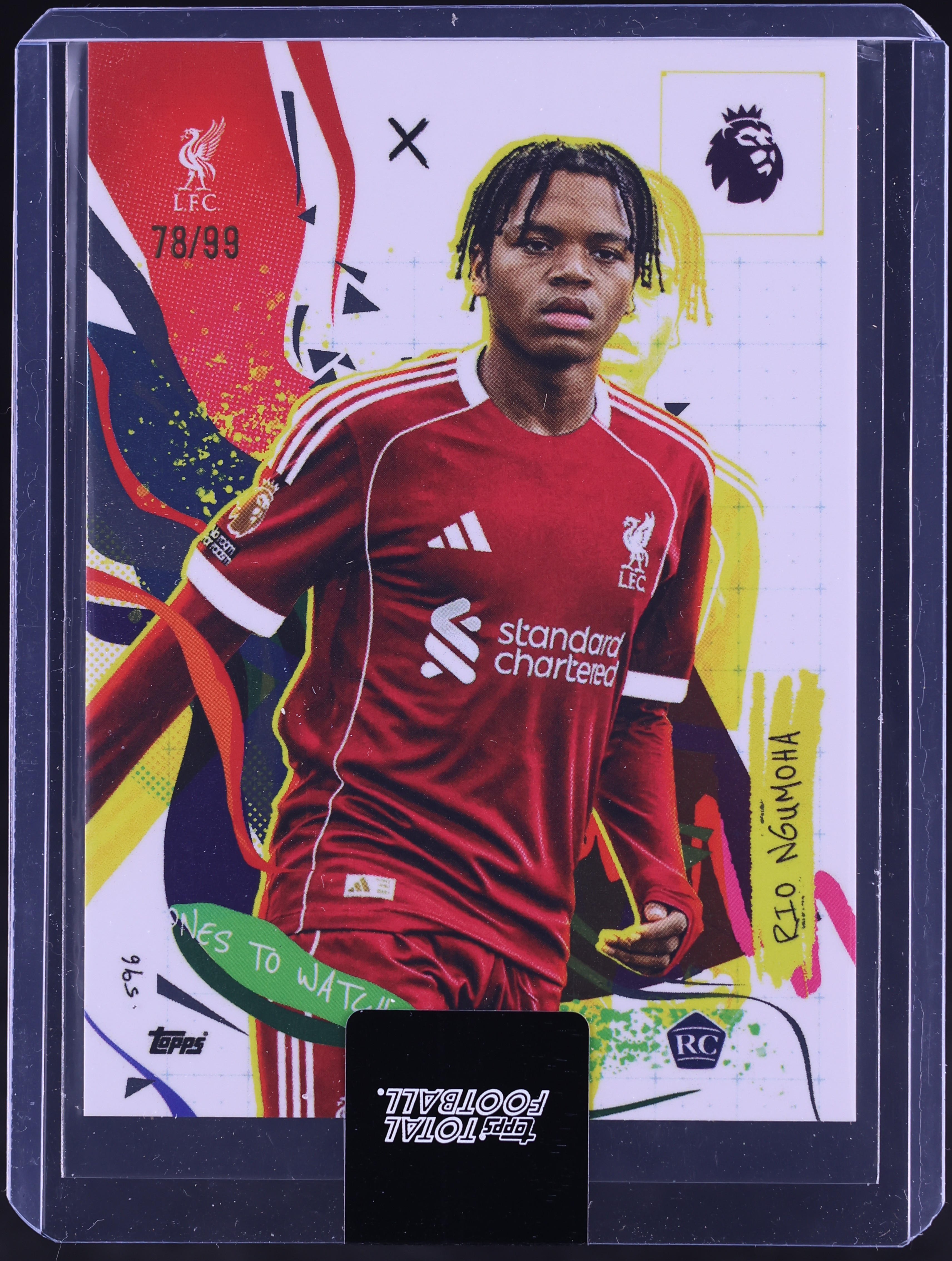 2025 Topps Total Football Ones To Watch Rio Ngumoha ROOKIE /99