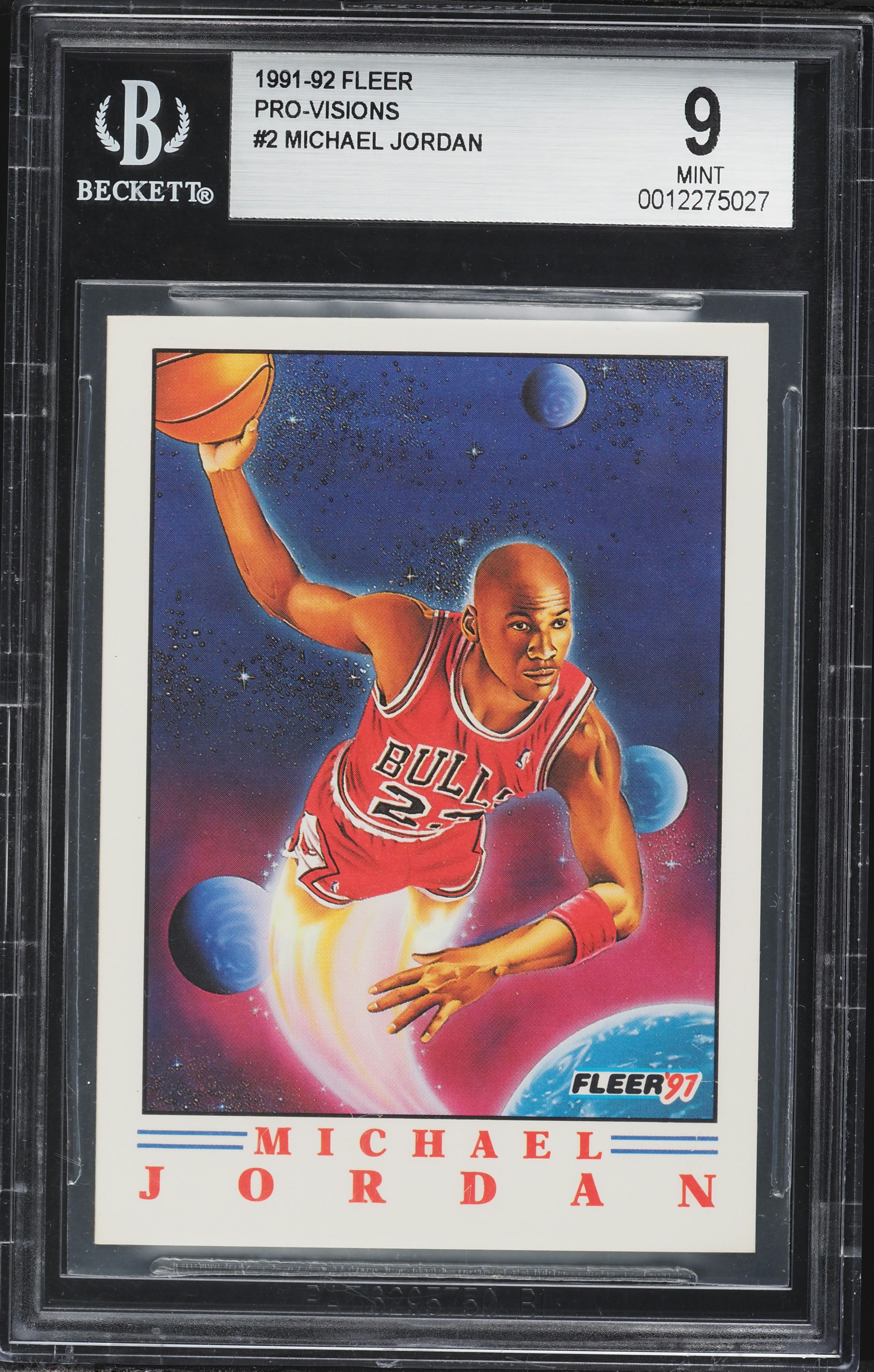 1991-92 Fleer #29 Michael Jordan BGS 9.5 GEM MINT