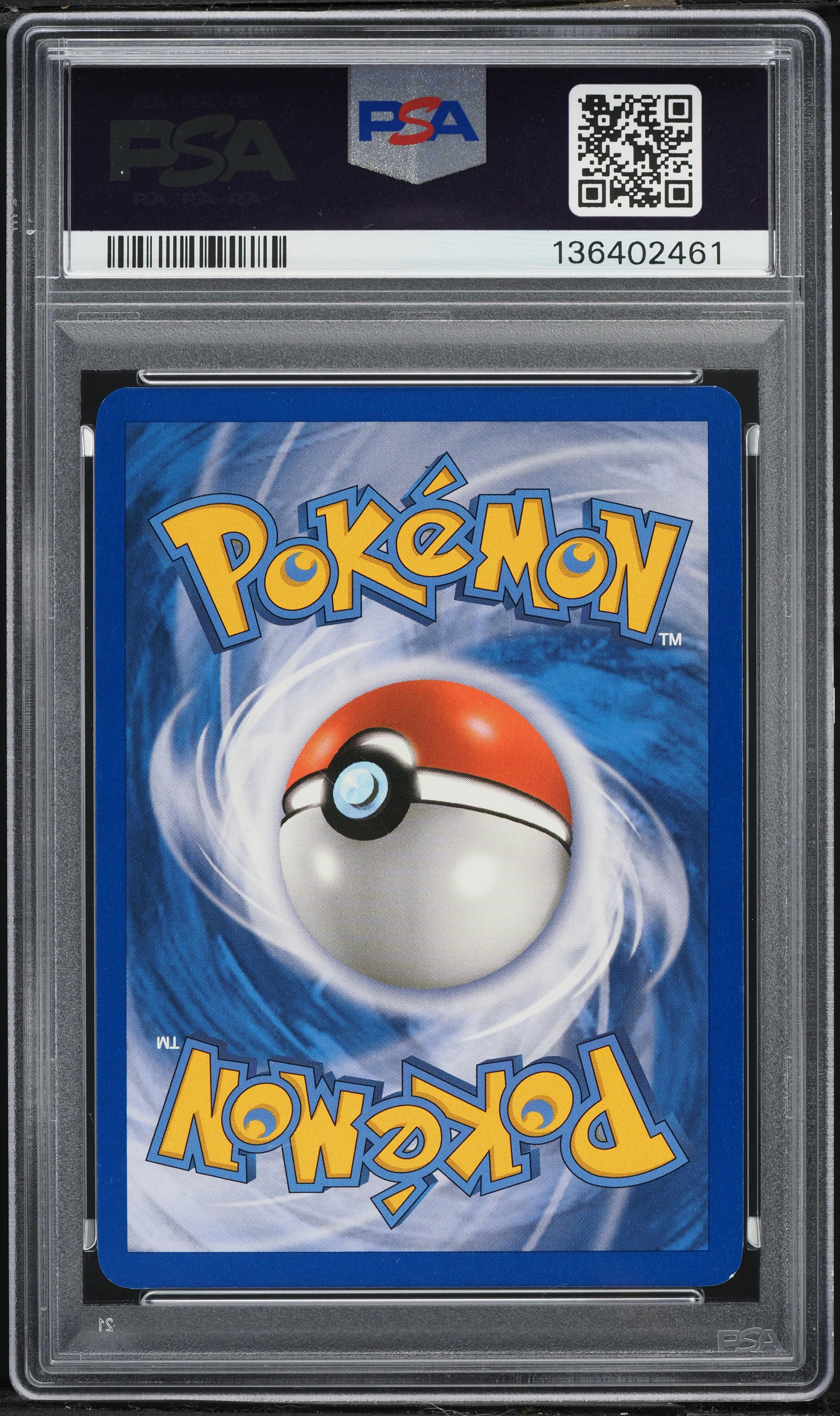 2010 Pokemon HeartGold & SoulSilver Triumphant Holo Celebi #92 PSA