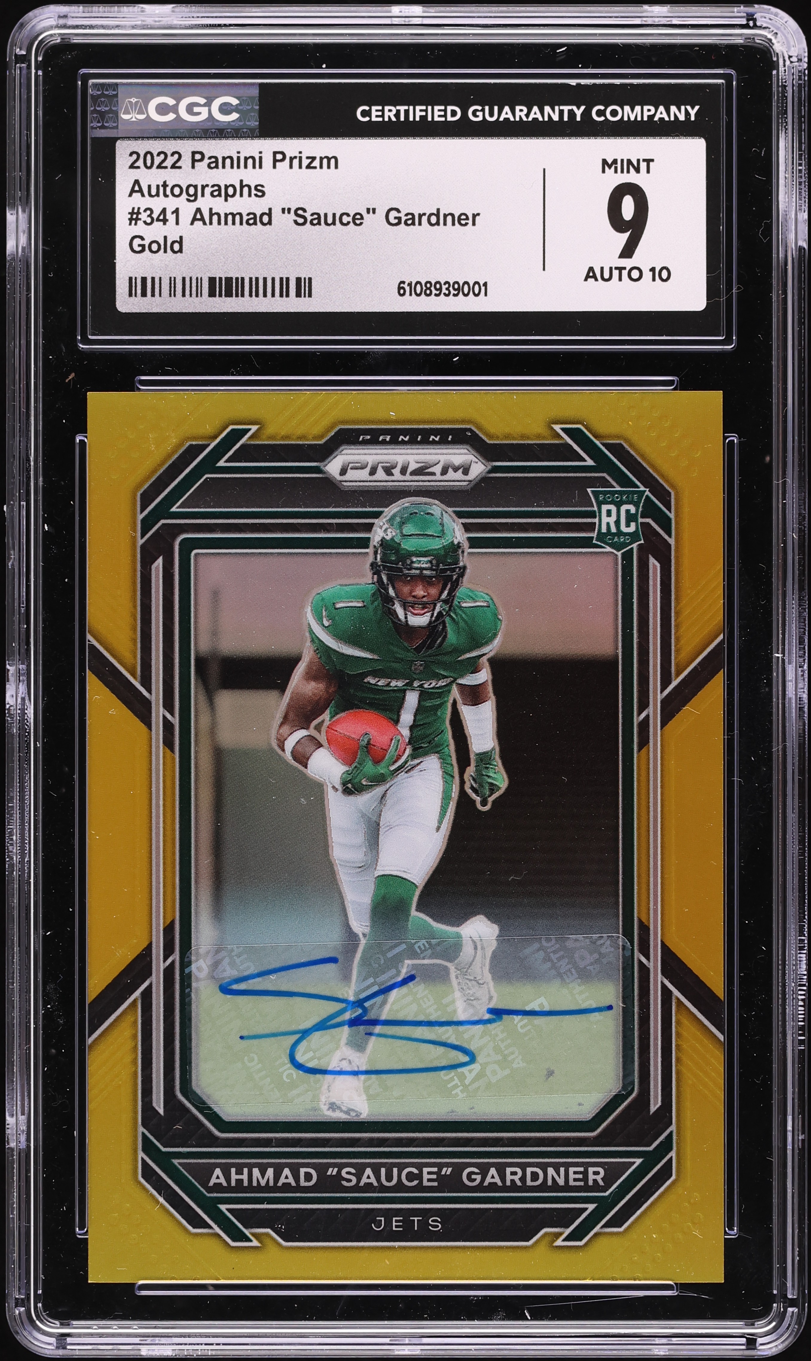 2022 Panini Prizm Gold Ahmad 