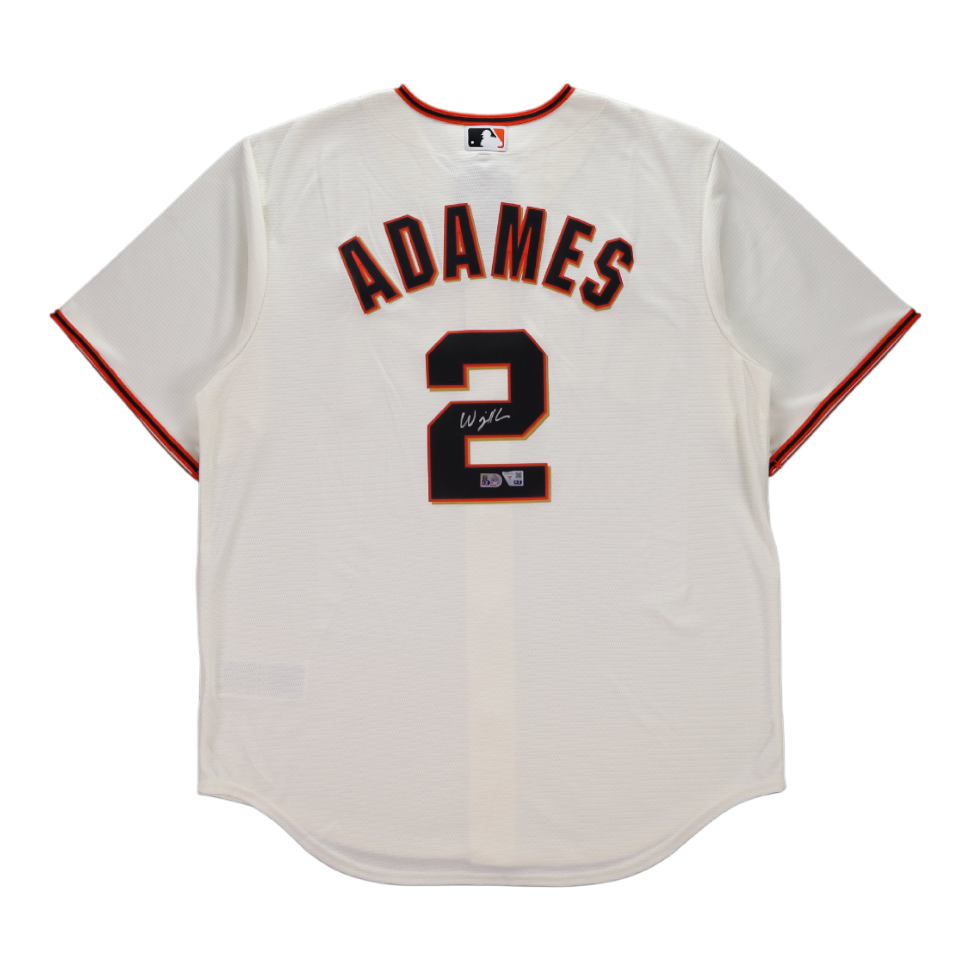 Willy Adames Signed Autographed San Francisco Giants Cream Nike