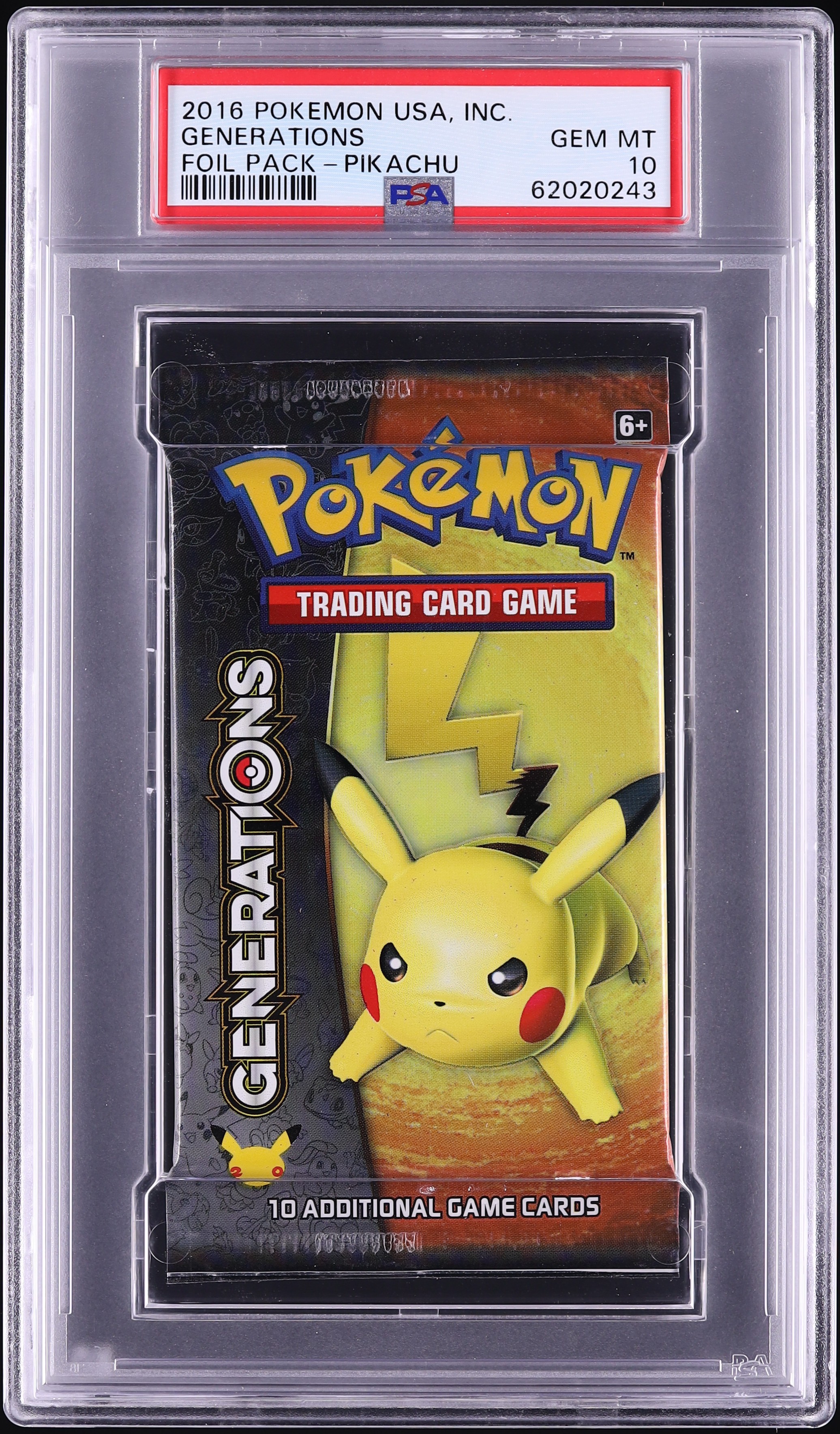 pokemon generations pikachu card Thicc Holographic Credit Card Holographic Credit Card Skin Anime Town Creations Evolves from null Type Pikachu 2016 Pokemon Generations Radiant
