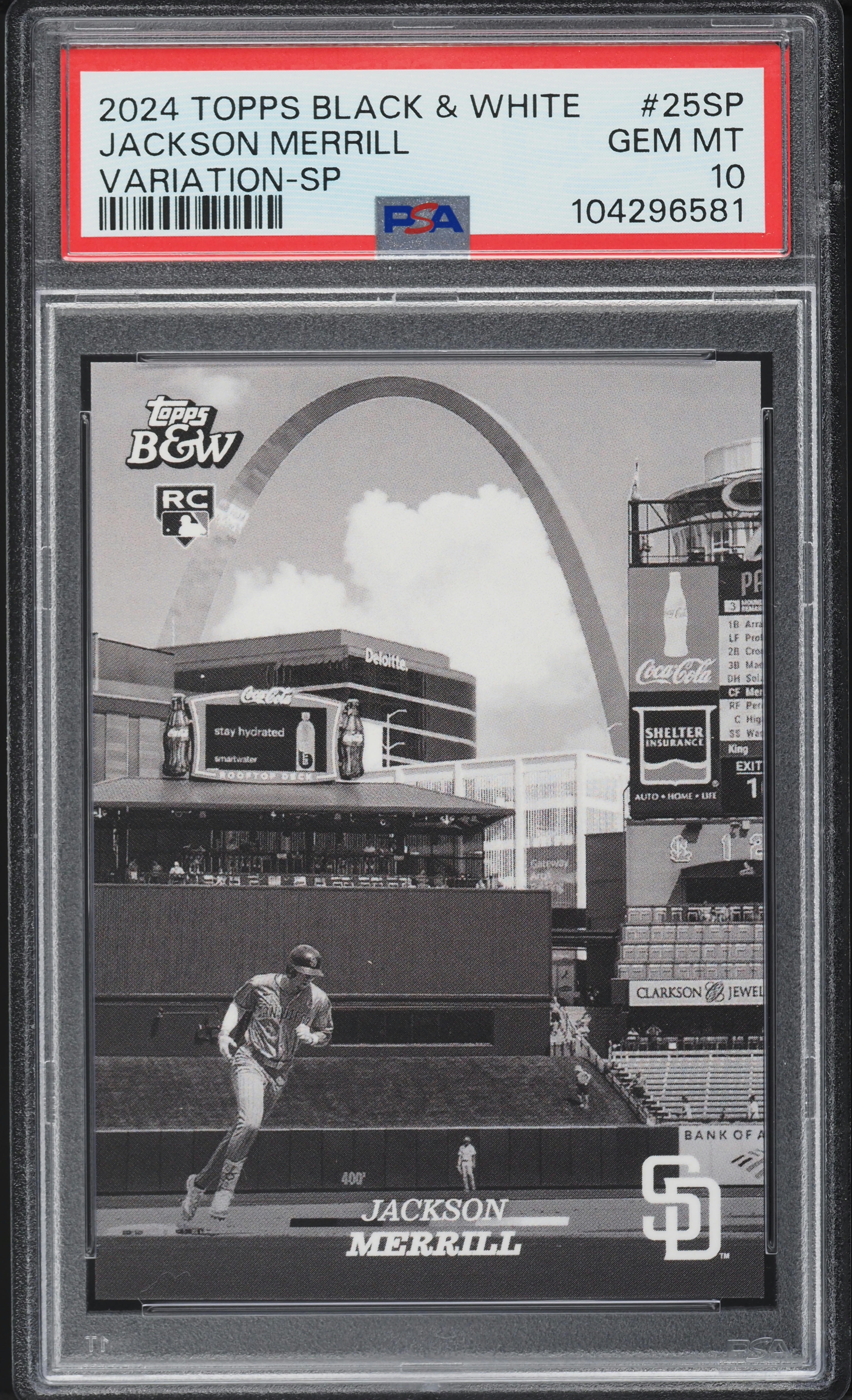 Jackson Merrill Topps 0 Variation SP | Baseball #699 Prices Rookie 