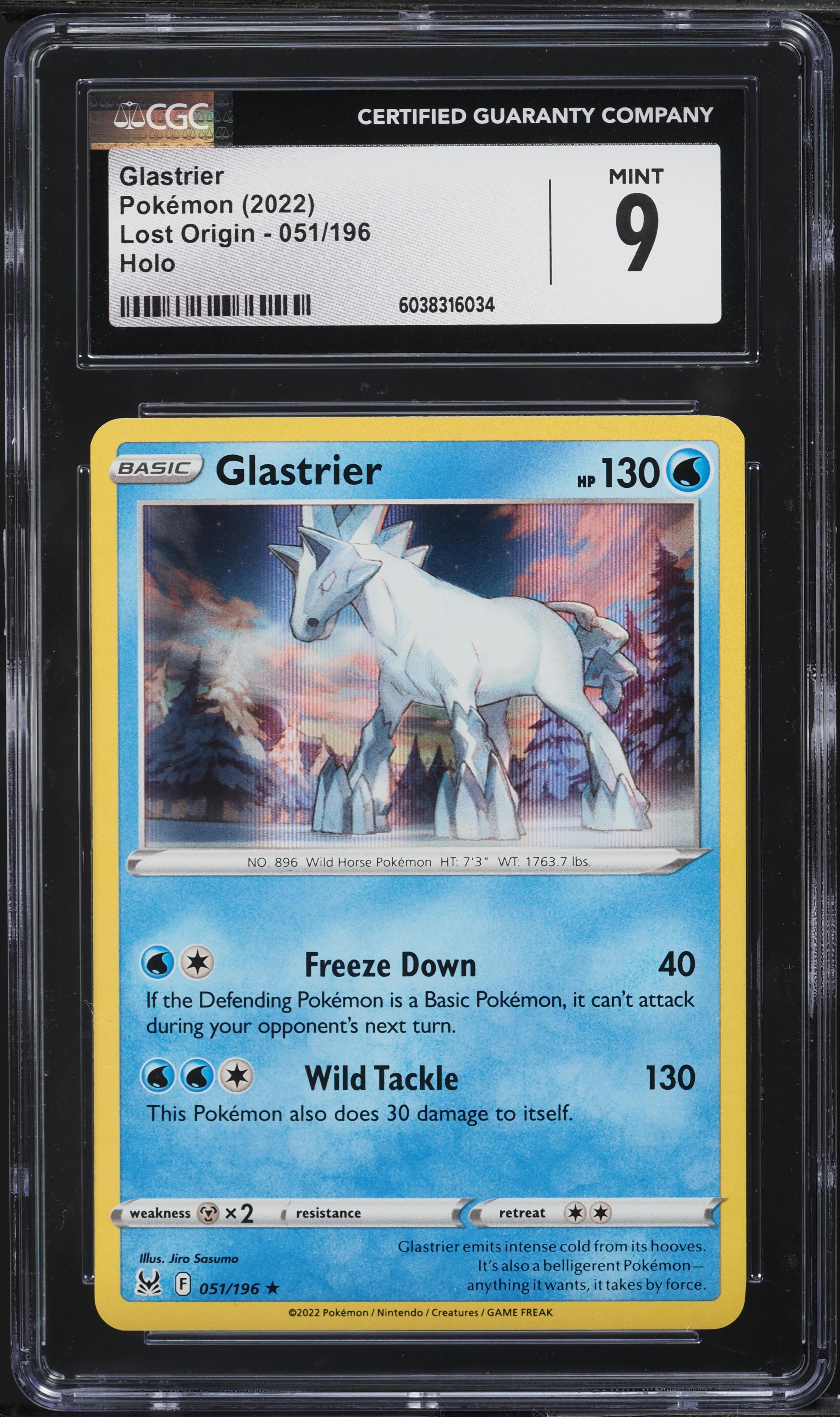 glastrier pokemon card Glastrier - ME: Ascended Heroes