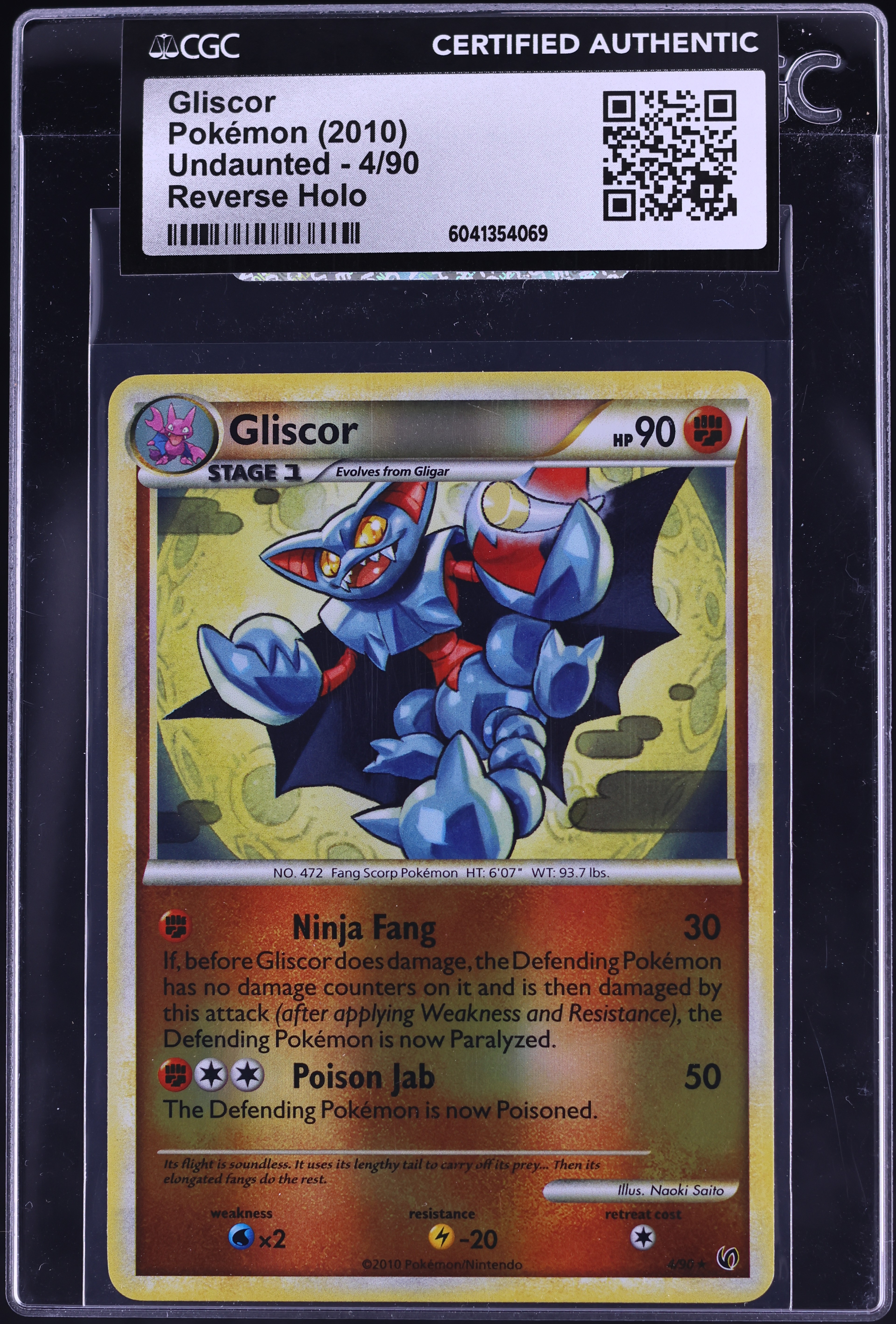 gliscor pokemon card Holo Rare Legends Awakened 5/146 Cards CollexyLux Card Number / Rarity Gliscor - SWSH11: Lost Origin