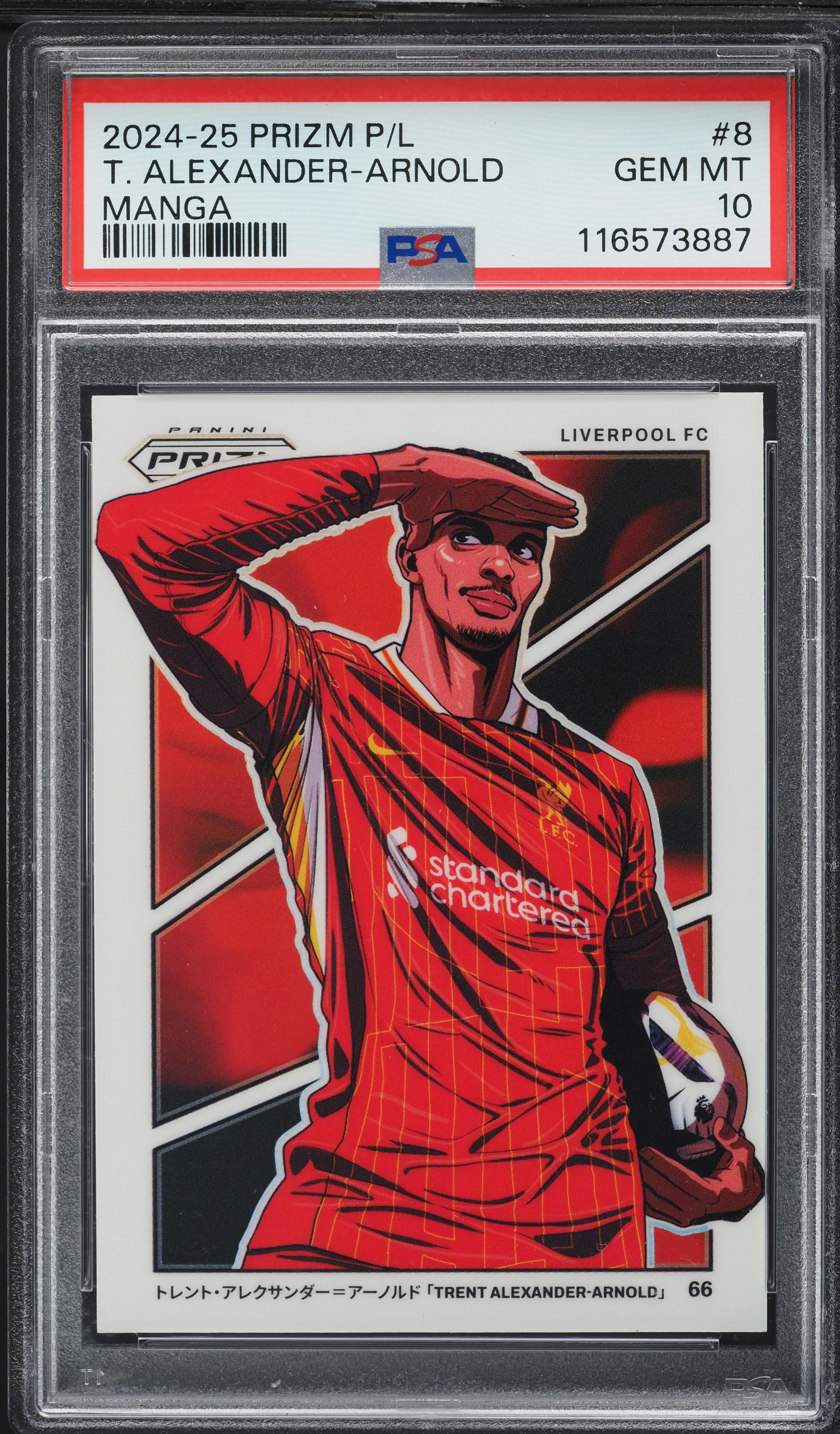 2024 Panini Prizm Premier League Manga Trent Alexander-Arnold #8