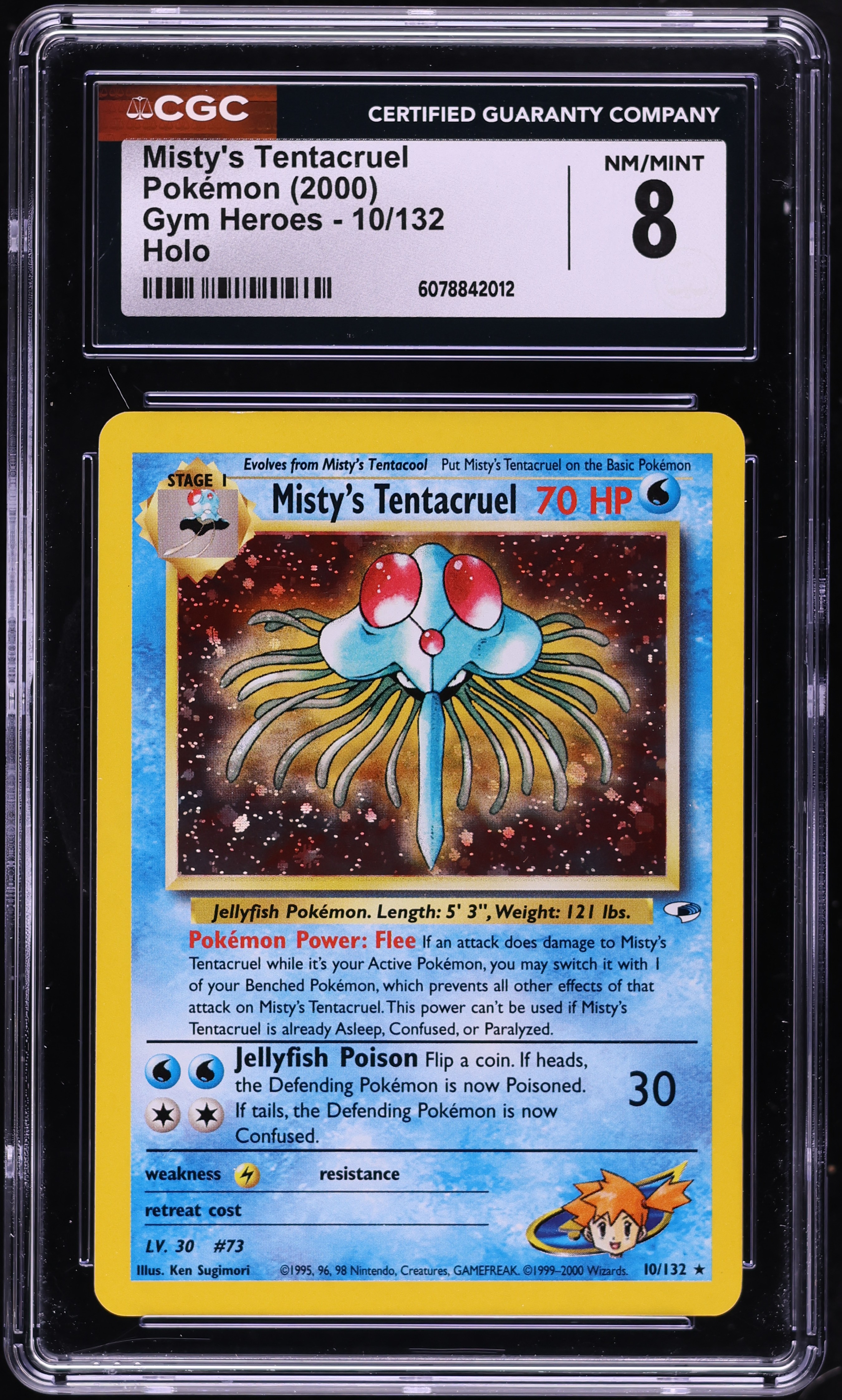 tentacruel pokemon card value Reprint Bundle Lot of 2 Poisonous Whip Your opponents Active Pokemon is now Poisoned 30 Pokemon Fossil Uncommon Tentacruel #44