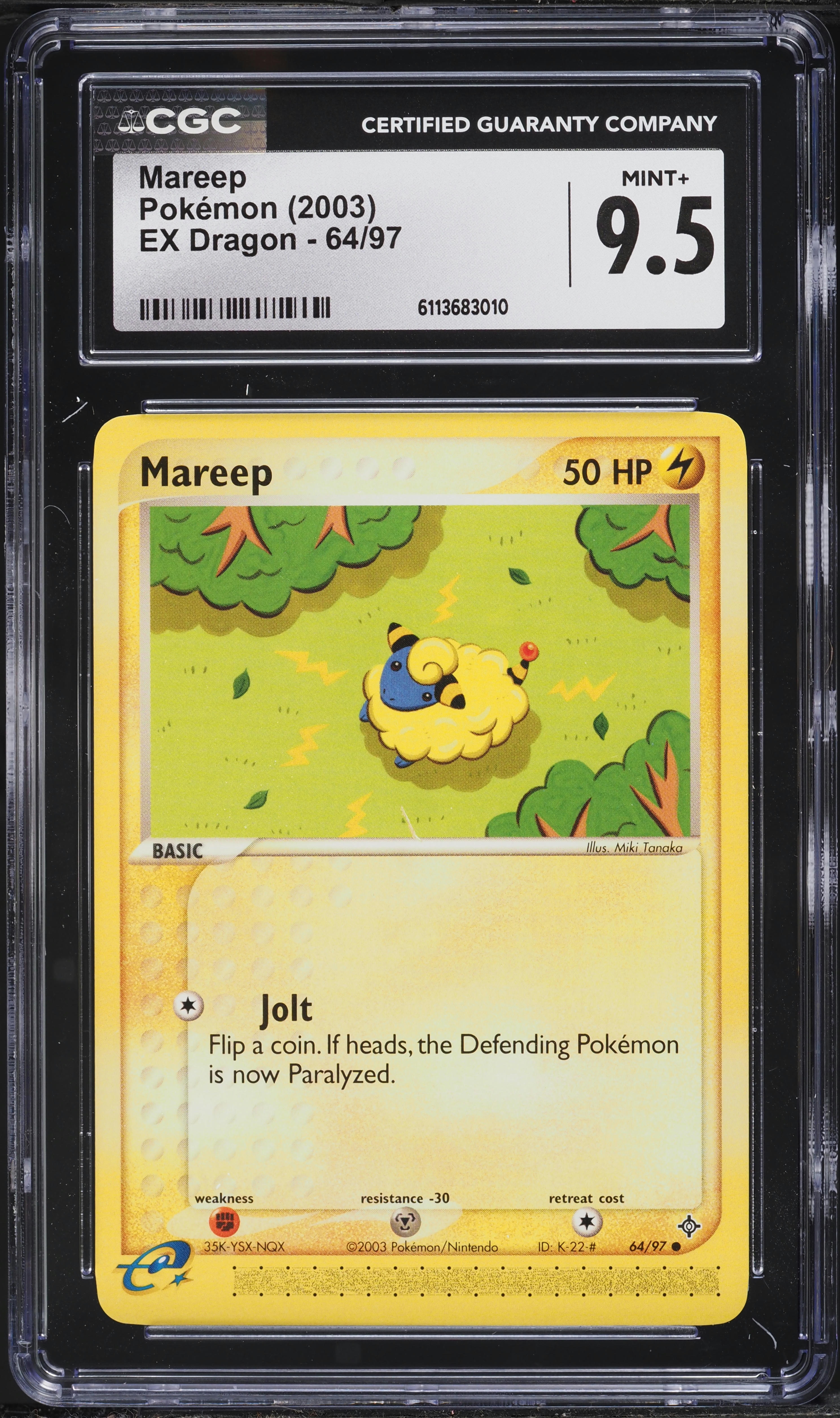 mareep pokemon card Pokmon Mareep JP 209/172 PSA 10