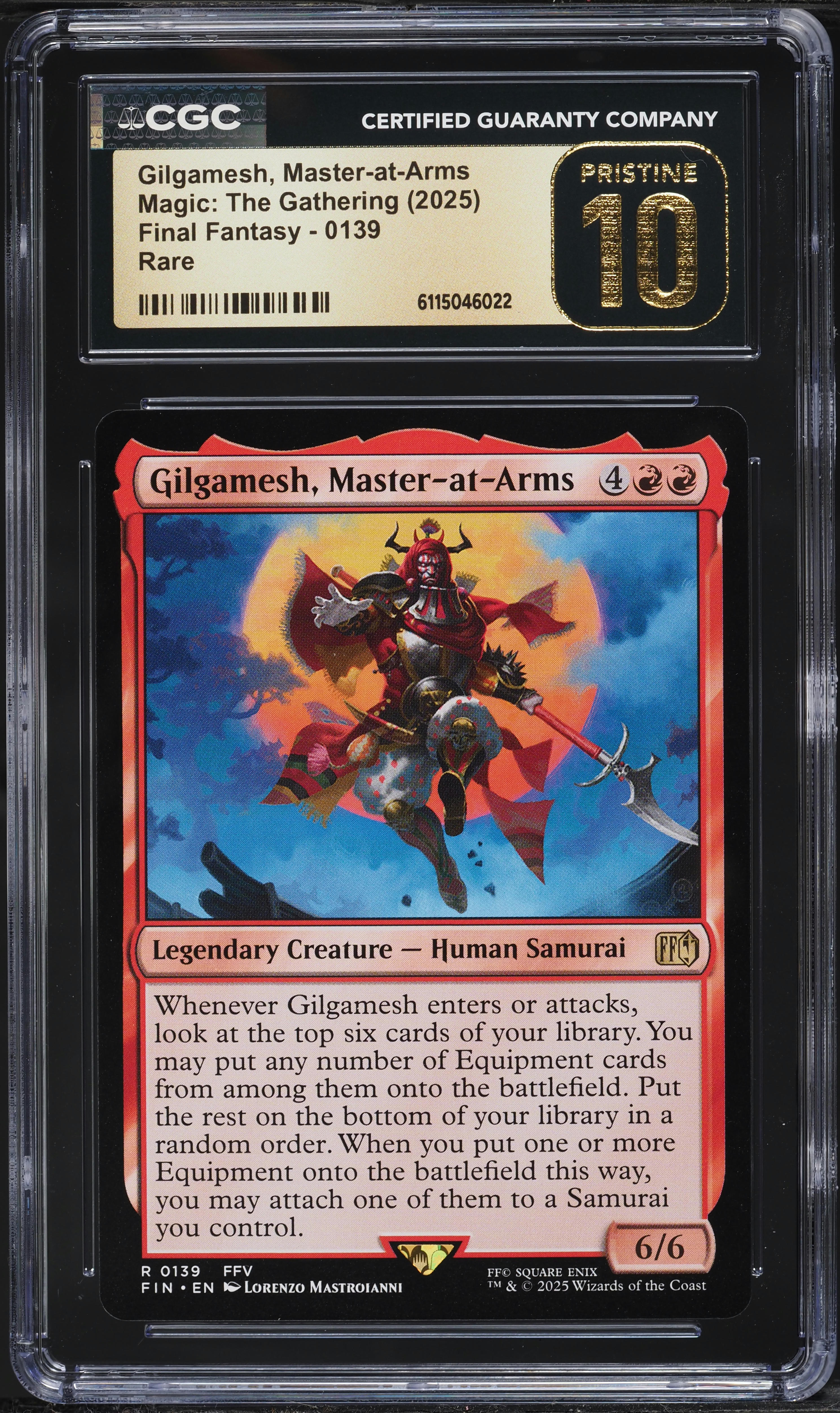 gilgamesh mtg card final fantasy Gilgamesh, Maestro d'Armi MTG then shuffle Gilgamesh, Master-at-Arms | Final Fantasy