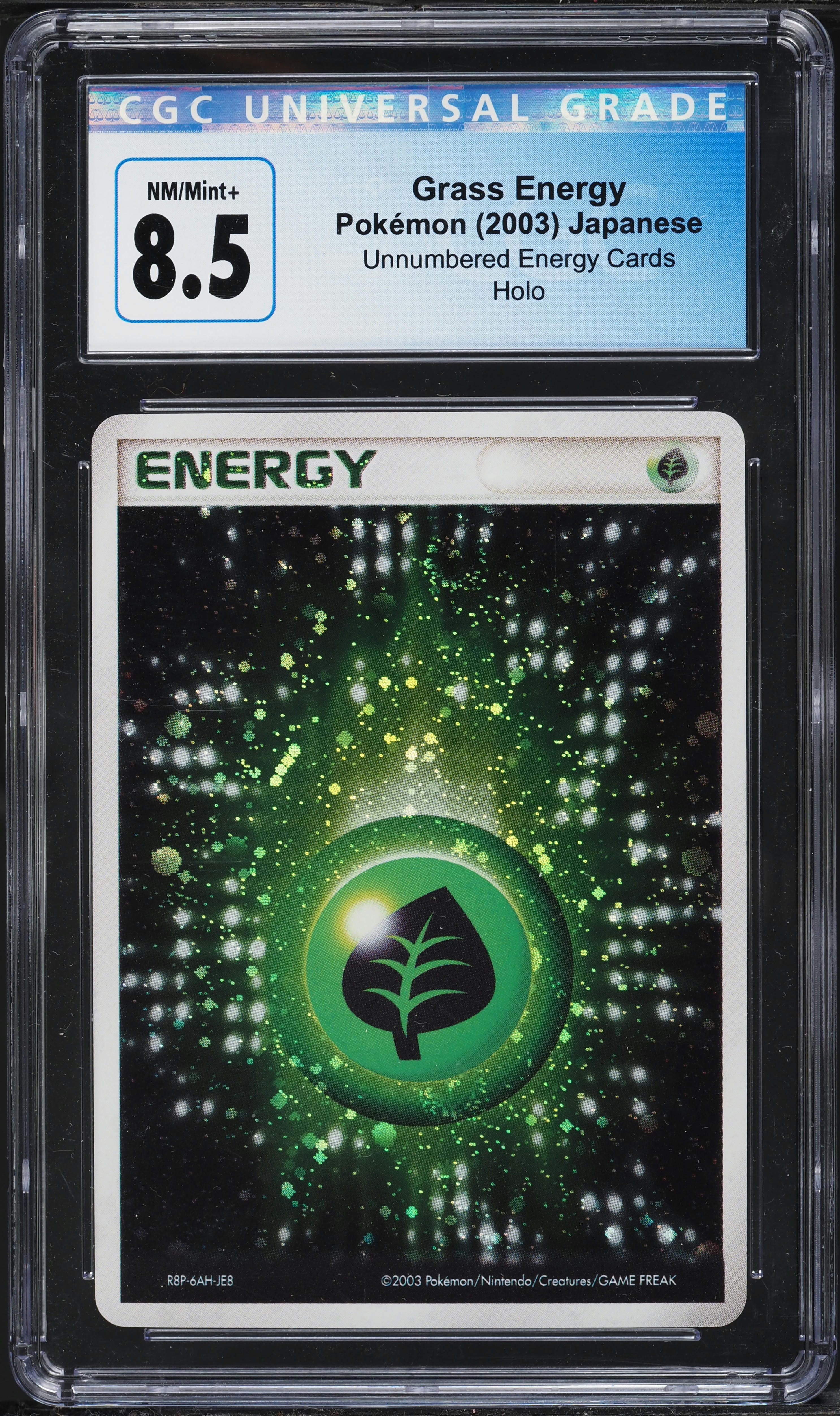 pokemon grass energy card Pokemon TCG Basic Grass Energy (FOIL) Prize Pack S3 main image 0