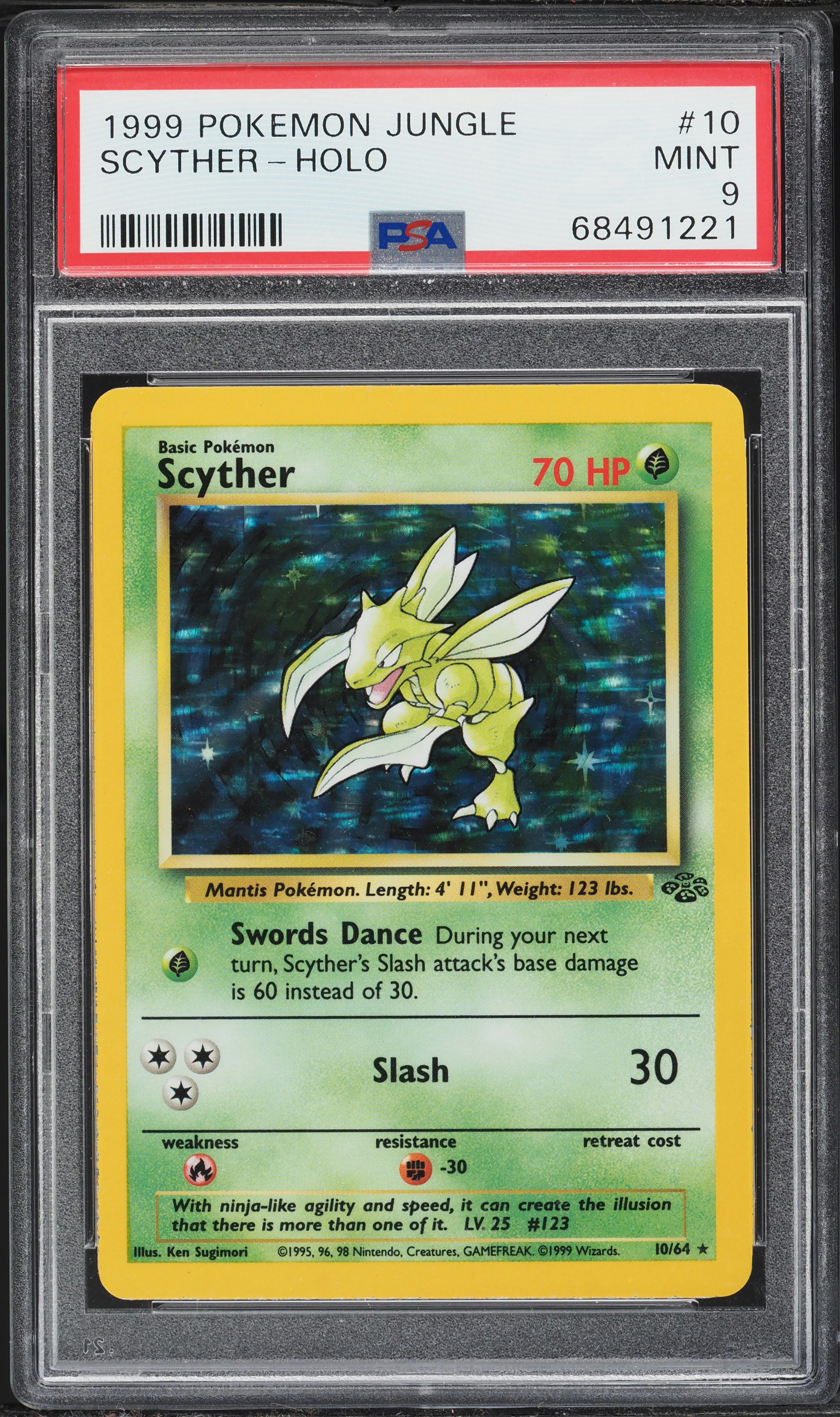 scyther pokemon card value - Scarlet & Violet - 151 - - 123/165 Scythers Slash attacks base damage is 60 instead of 30 SCYTHER Pokemon TCG 3D