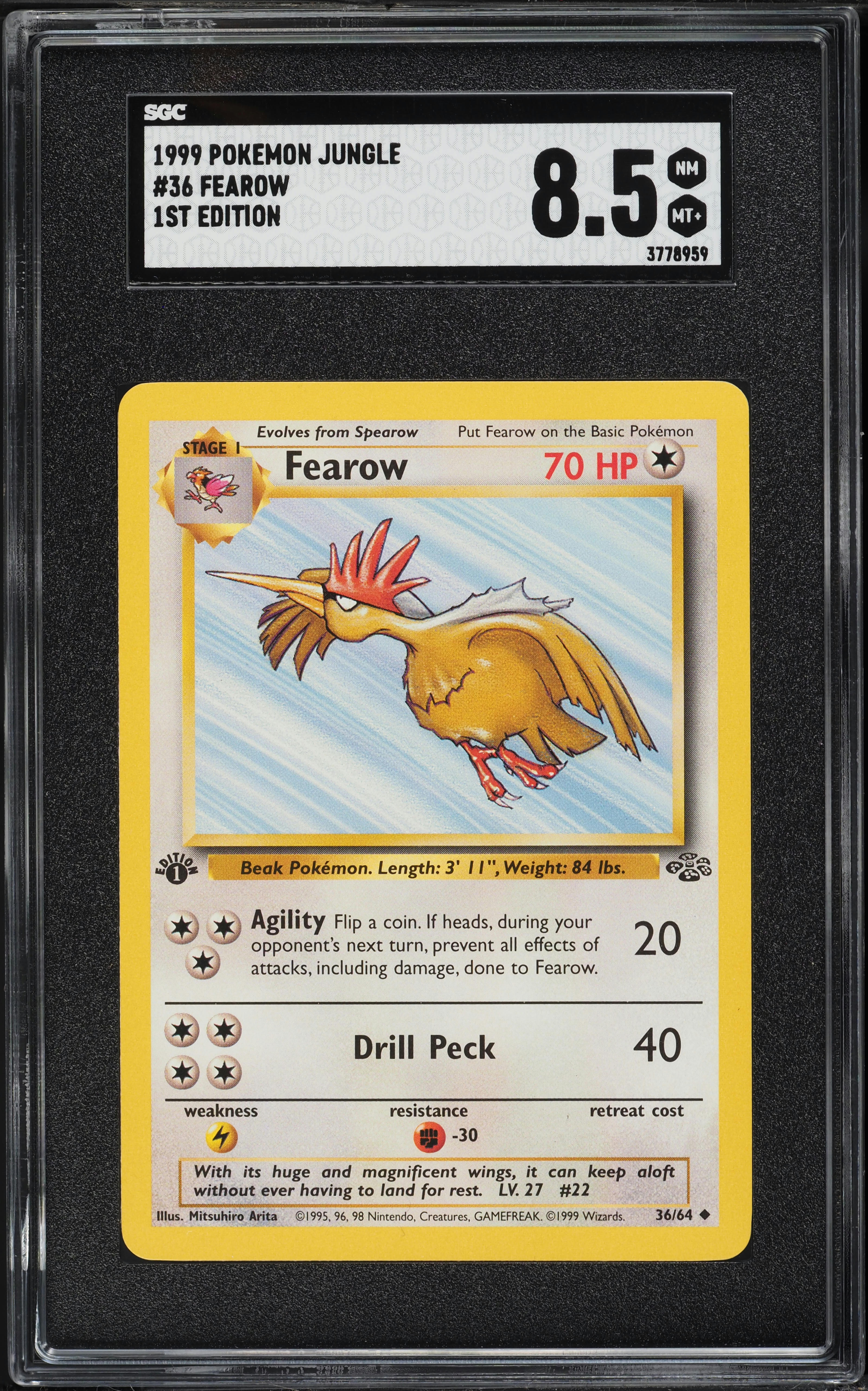 1995 fearow pokemon card value - (41) ideal for collectors and players. Fearow Card Prices & Value