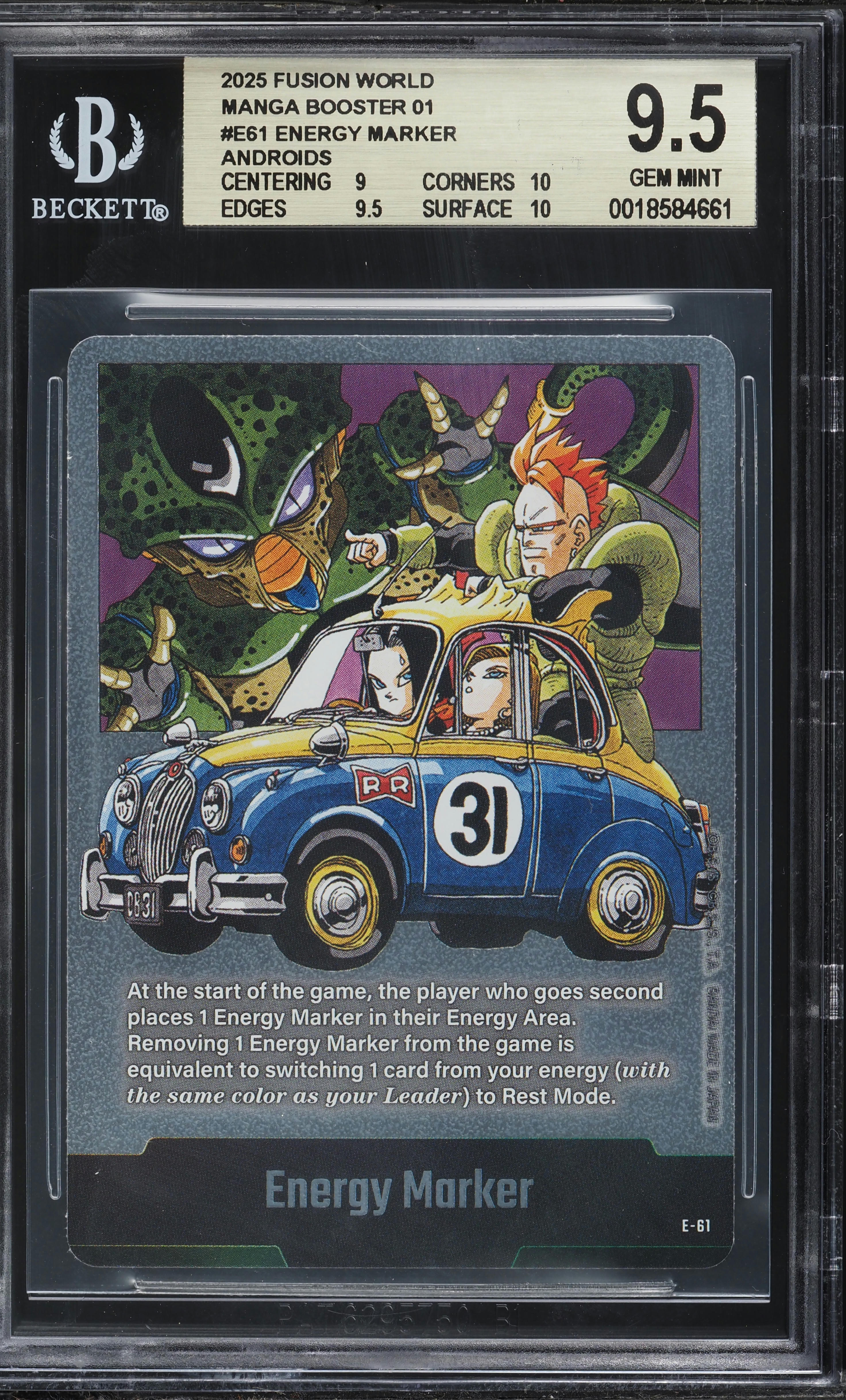 2025 Dragon Ball Super Fusion World Manga Booster Energy Marker