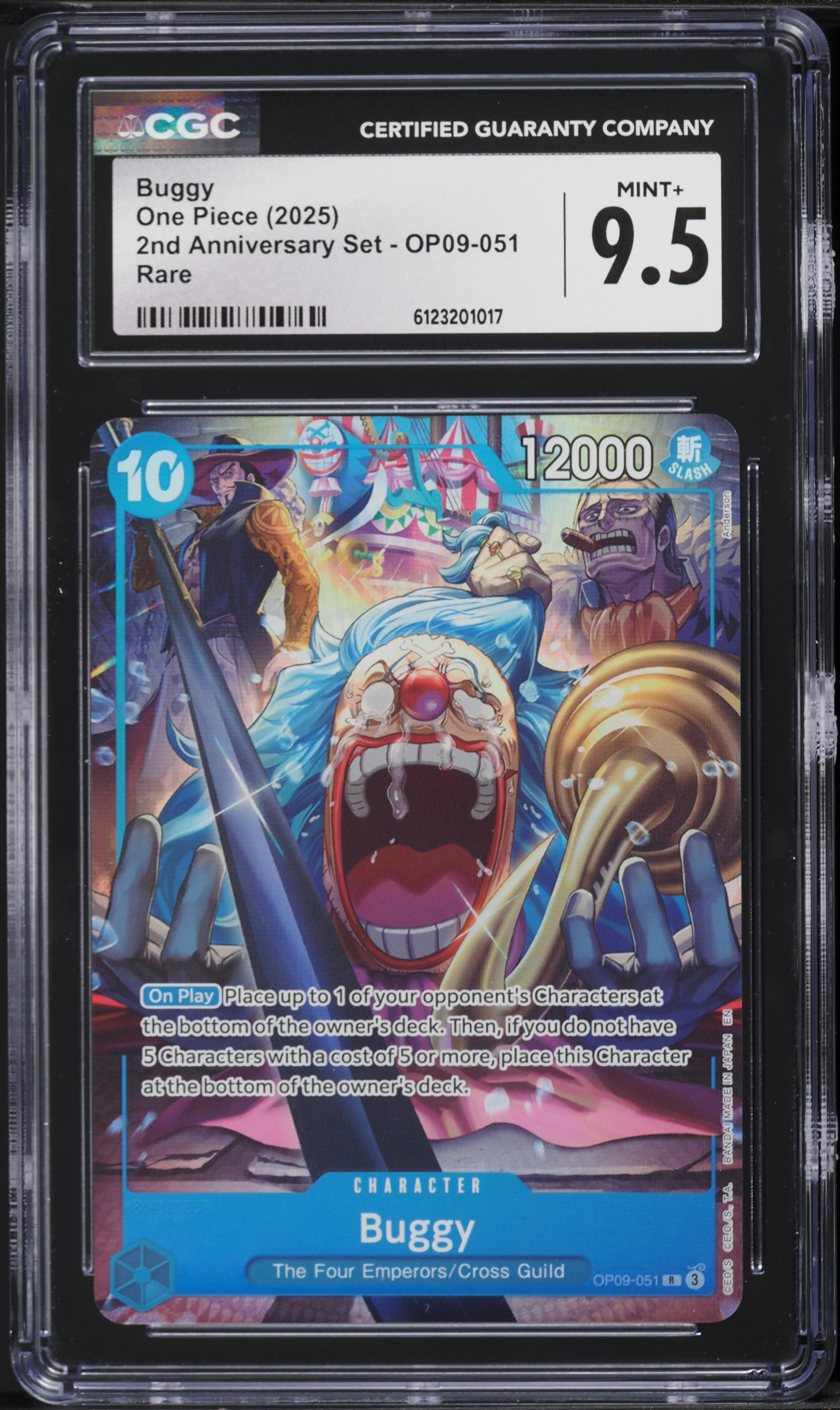 PSA10 2ND ANNIVERSARY SET バギー BUGGY Buggy (051) (English Version 2nd Anniversary Set) - One Piece