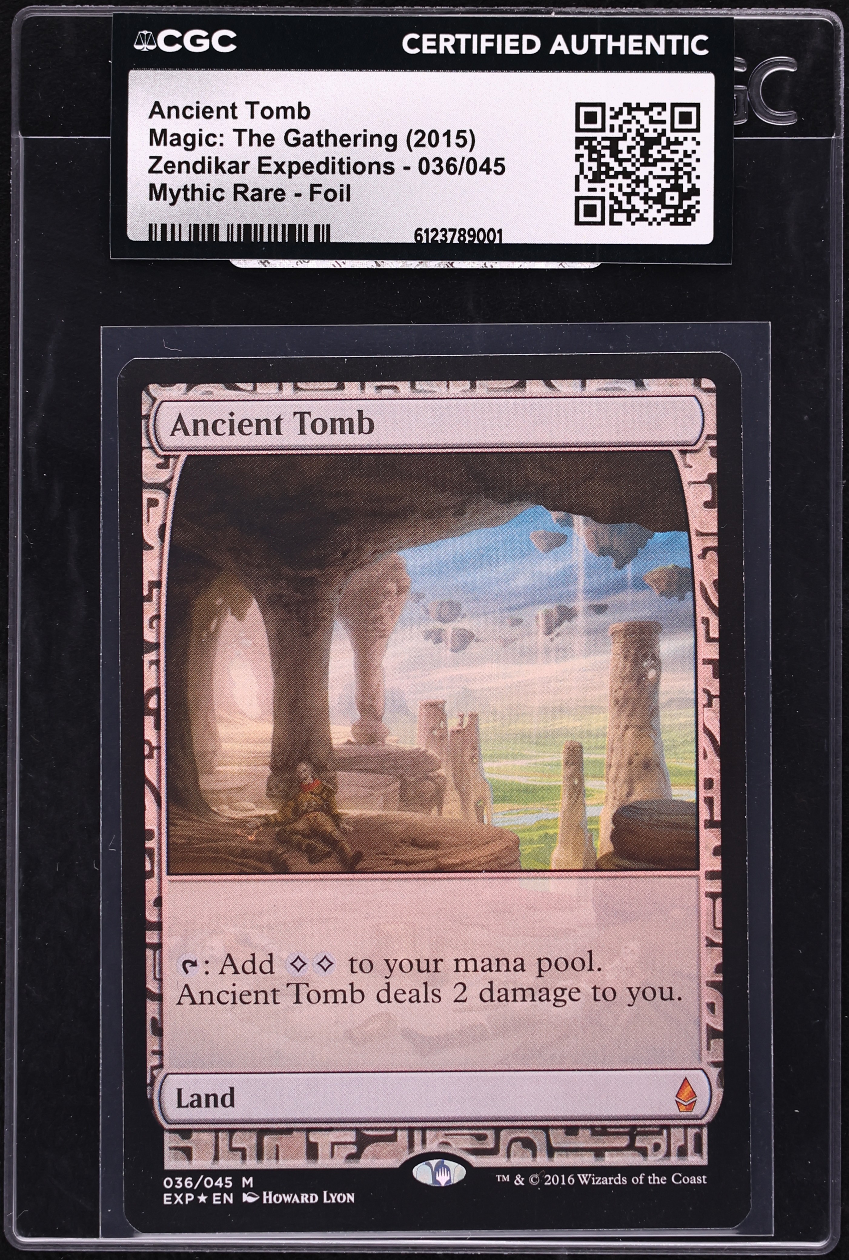 2015 Magic The Gathering MTG Zendikar Expeditions Foil Ancient