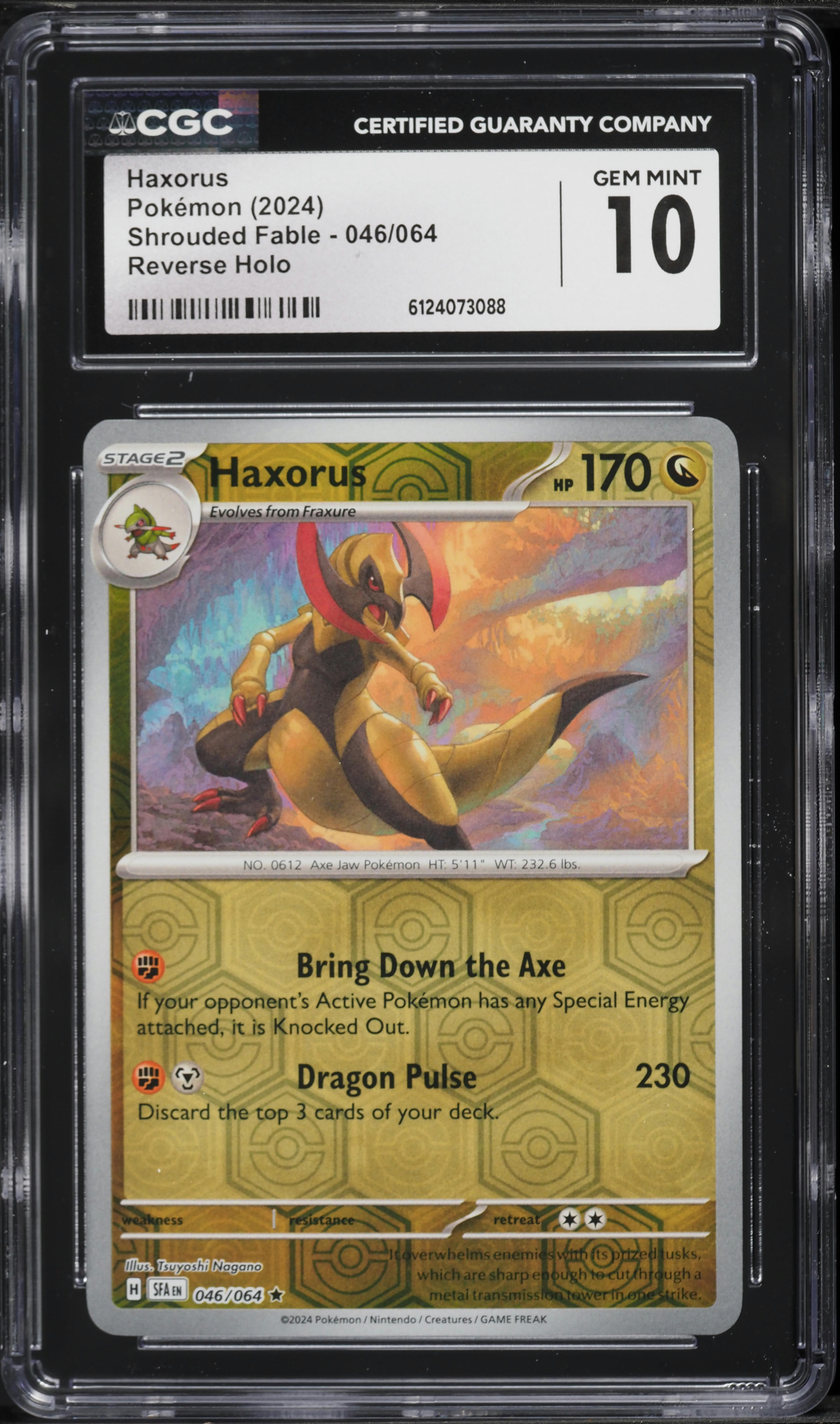 haxorus pokemon cards (147/086) Weakness None None Resistance None None Retreat Cost 2024 Pokemon Scarlet & Violet