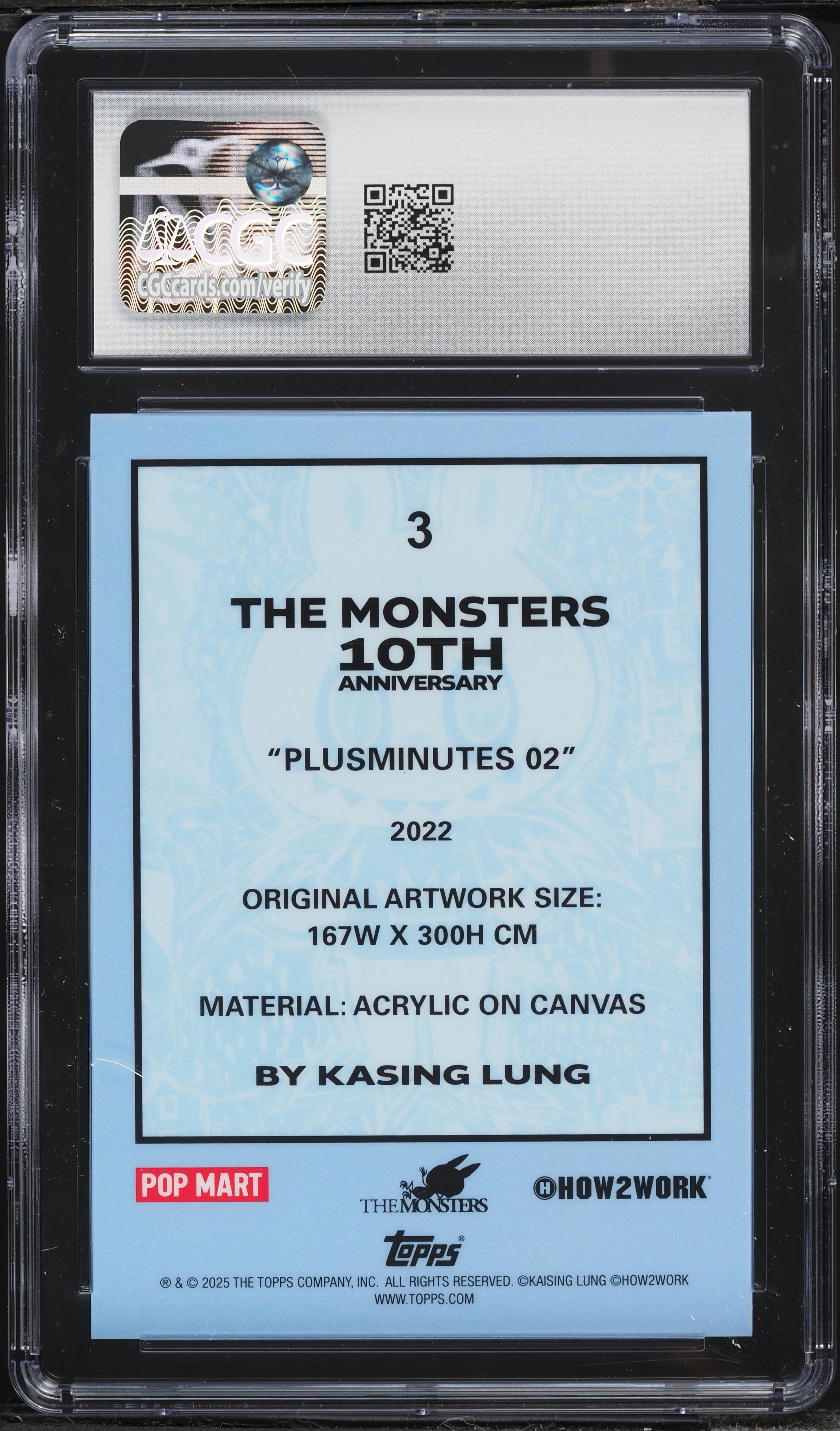 D*！様 PSA10 Topps Labubu #3 PLUSMINUTES 0 Labubu Topps Chrome | eBay