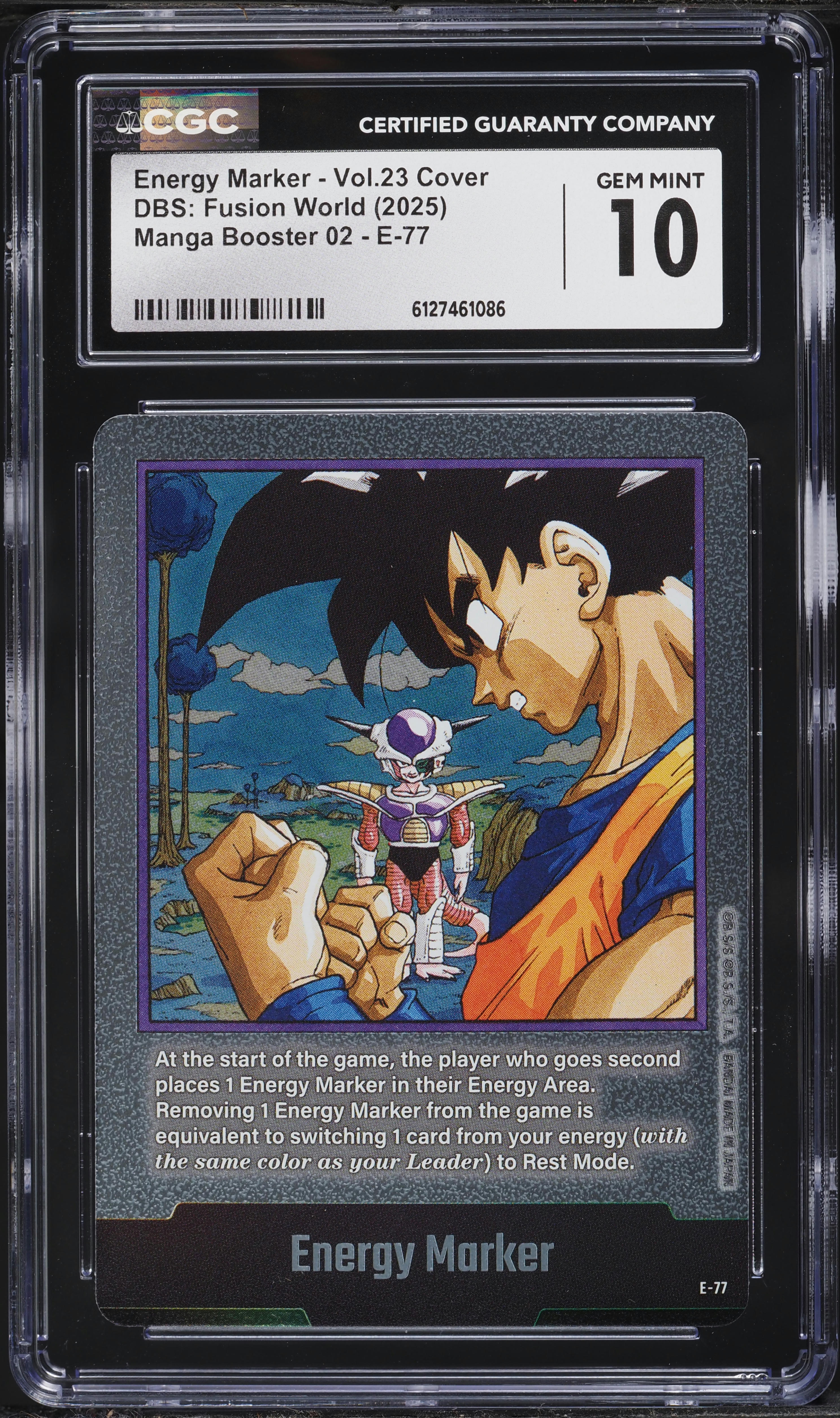 2025 Dragon Ball Super Fusion World Manga Booster 02 Energy Marker