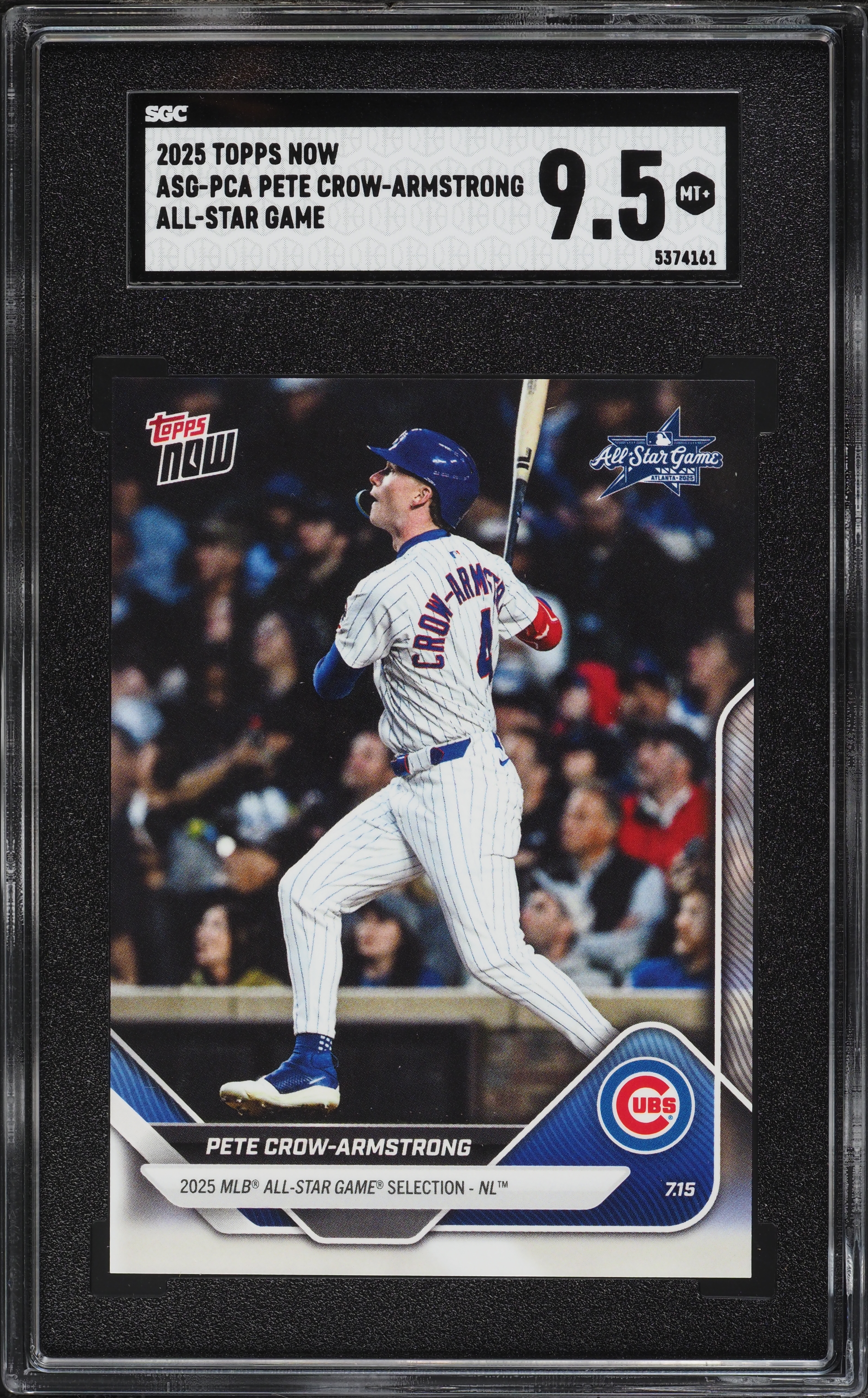 2025 Topps Now All-Star Game Pete Crow-Armstrong #ASG-PCA SGC 9.5 