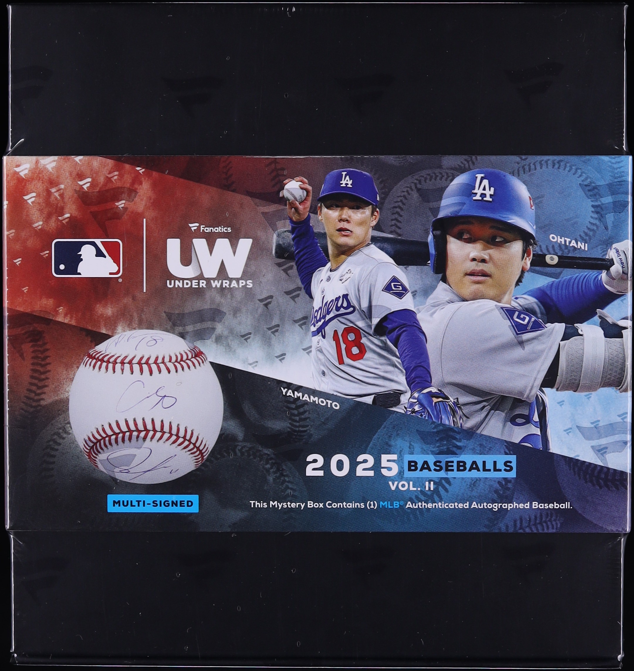 2025 Fanatics Under Wraps Autographed MLB Baseball Volume II 