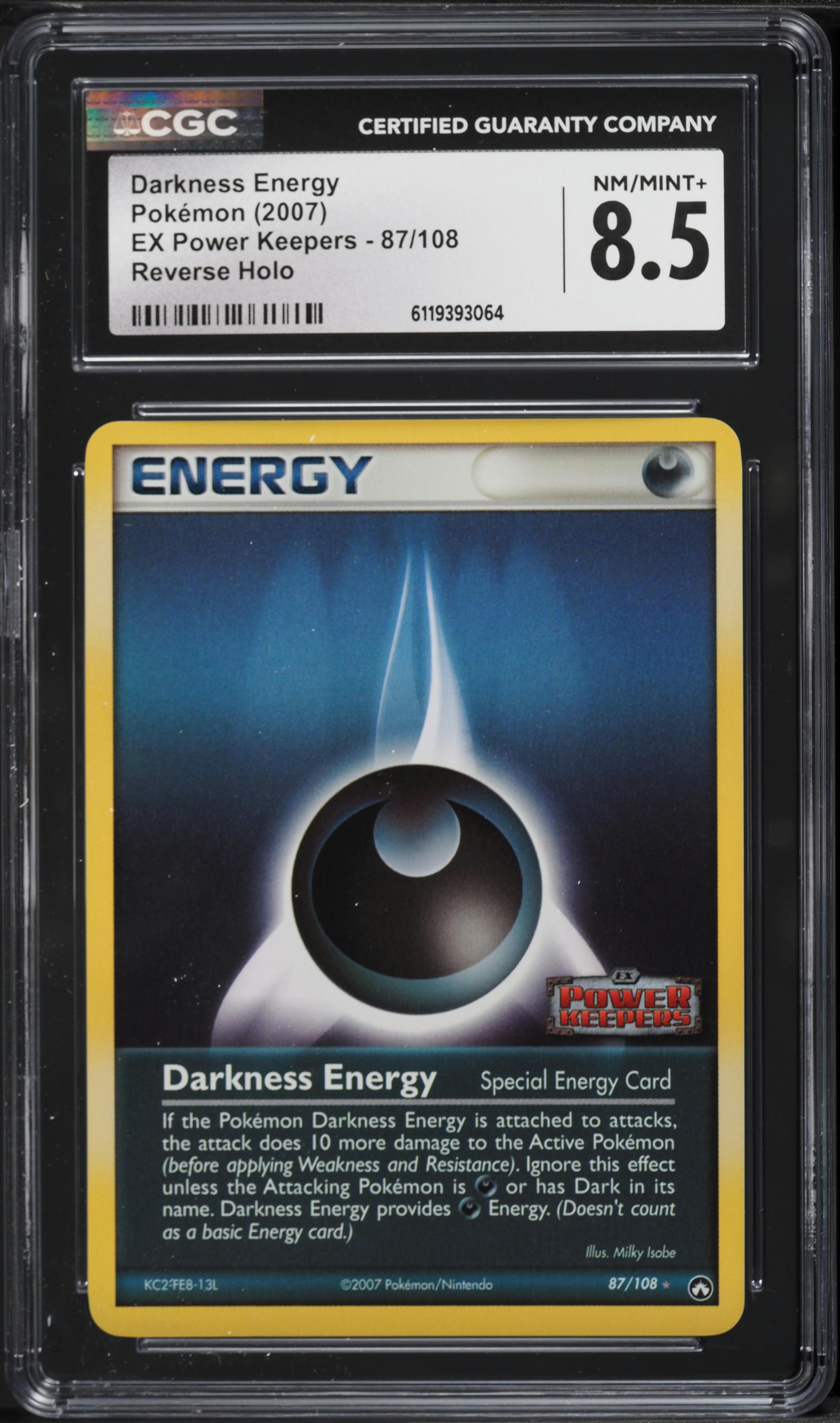2007 pokemon energy cards Darkness (ex16-87) World Championships 2007 Type 2007 Pokmon Basic Fighting Energy