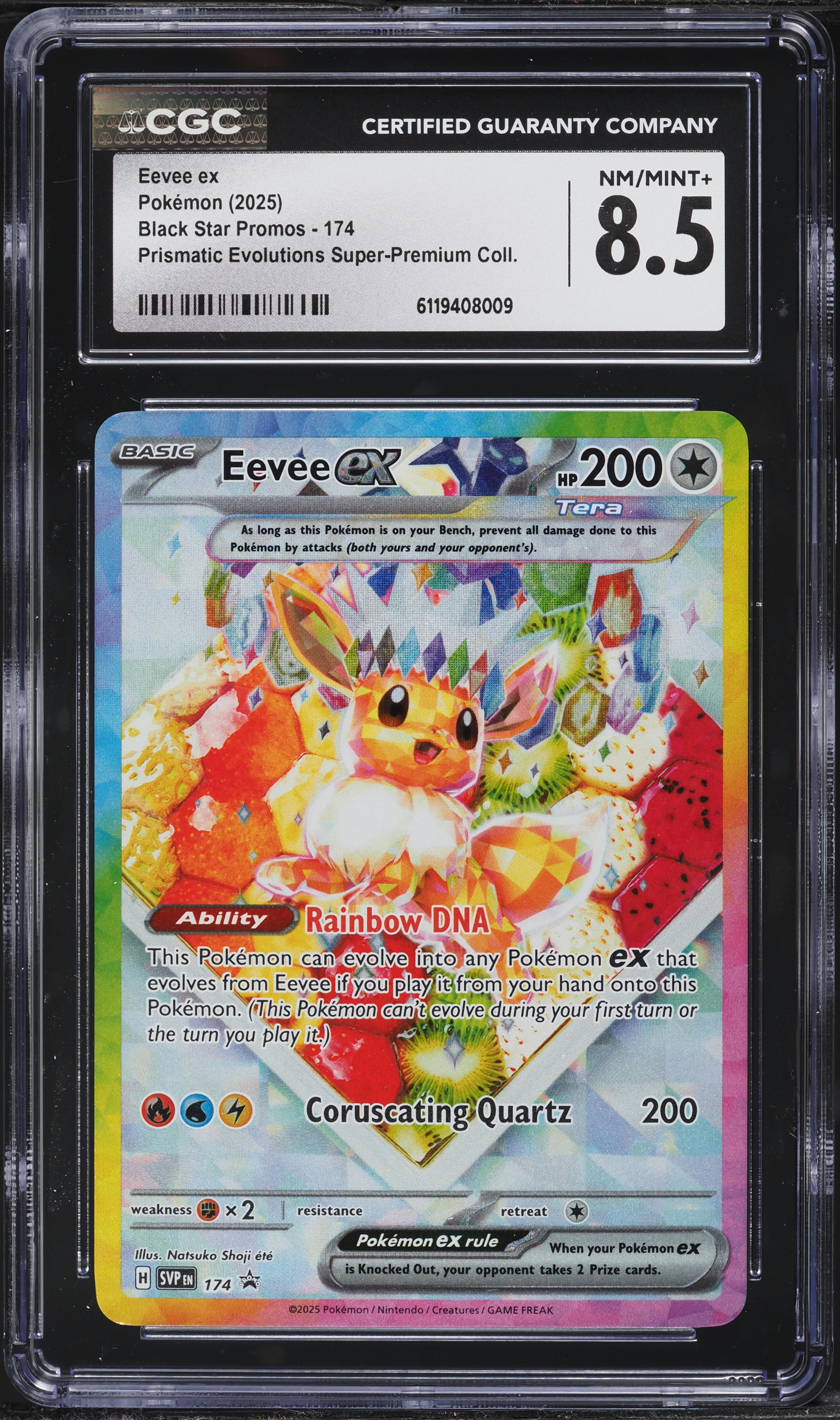 2025 Pokemon SV Promo Prismatic Evolutions Super Premium Full Art
