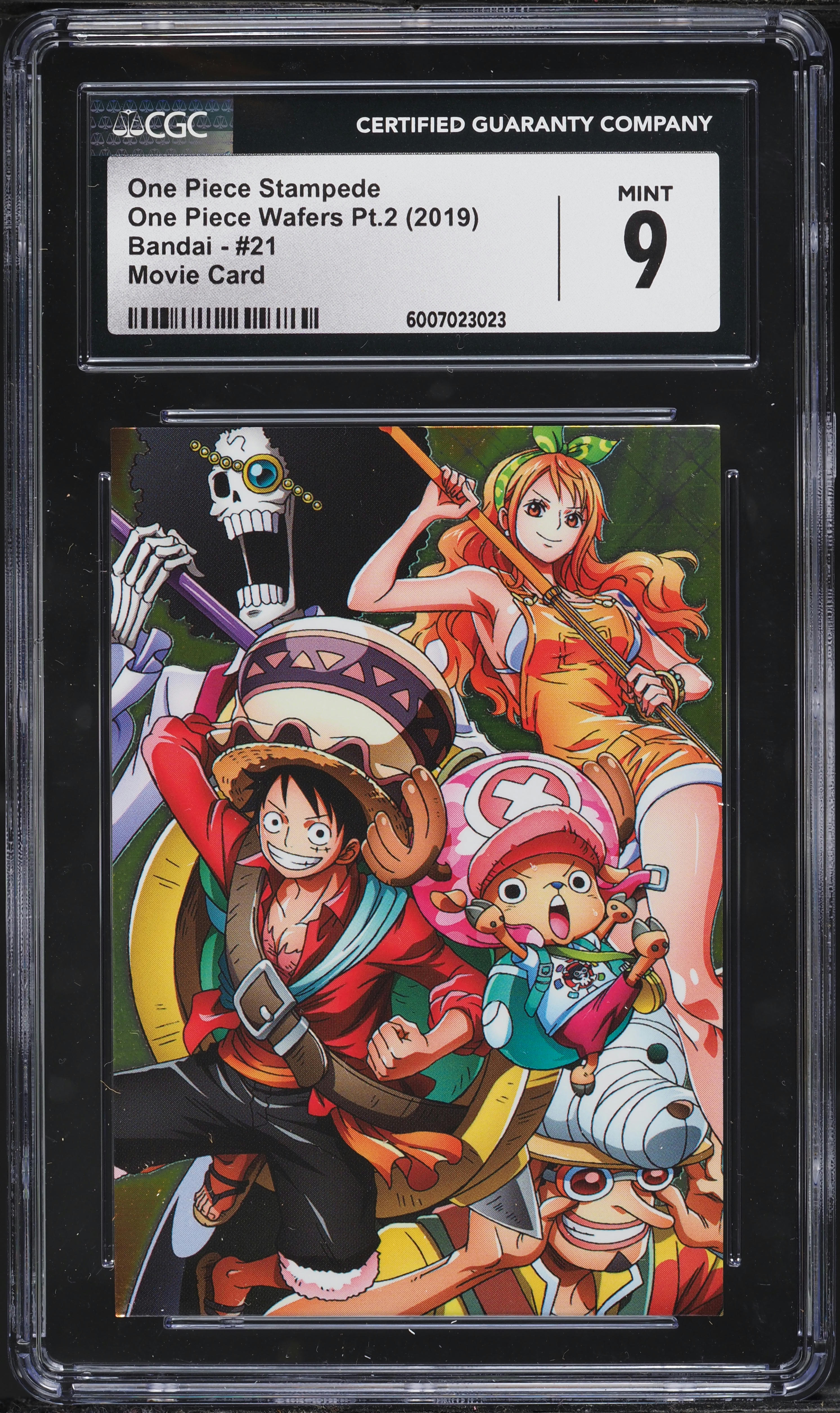 2019 One Piece Japanese Clear Wafers Part 2 Movie Card One Piece
