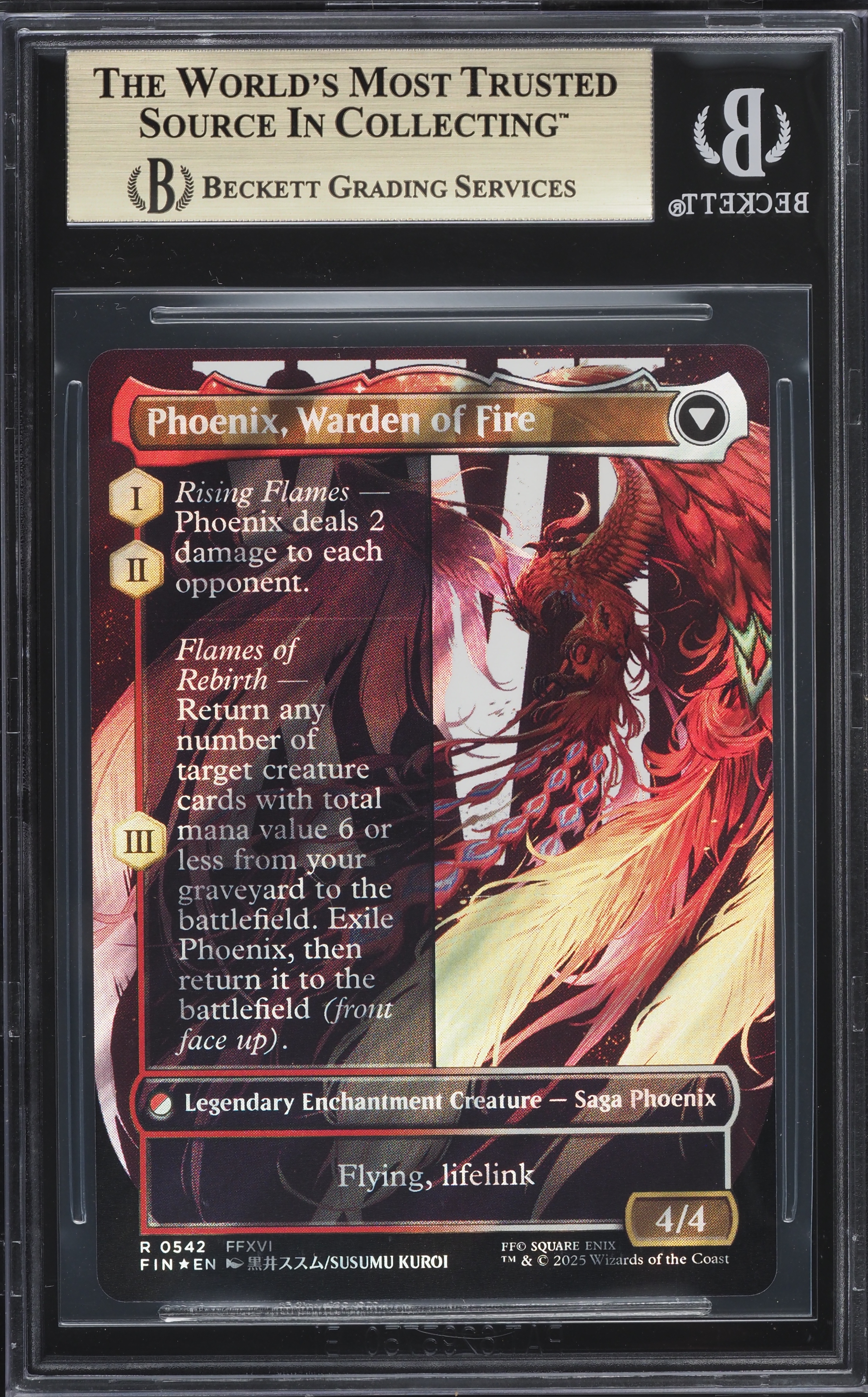 2025 MTG Final Fantasy Surge Foil Borderless R Joshua Phoenix's