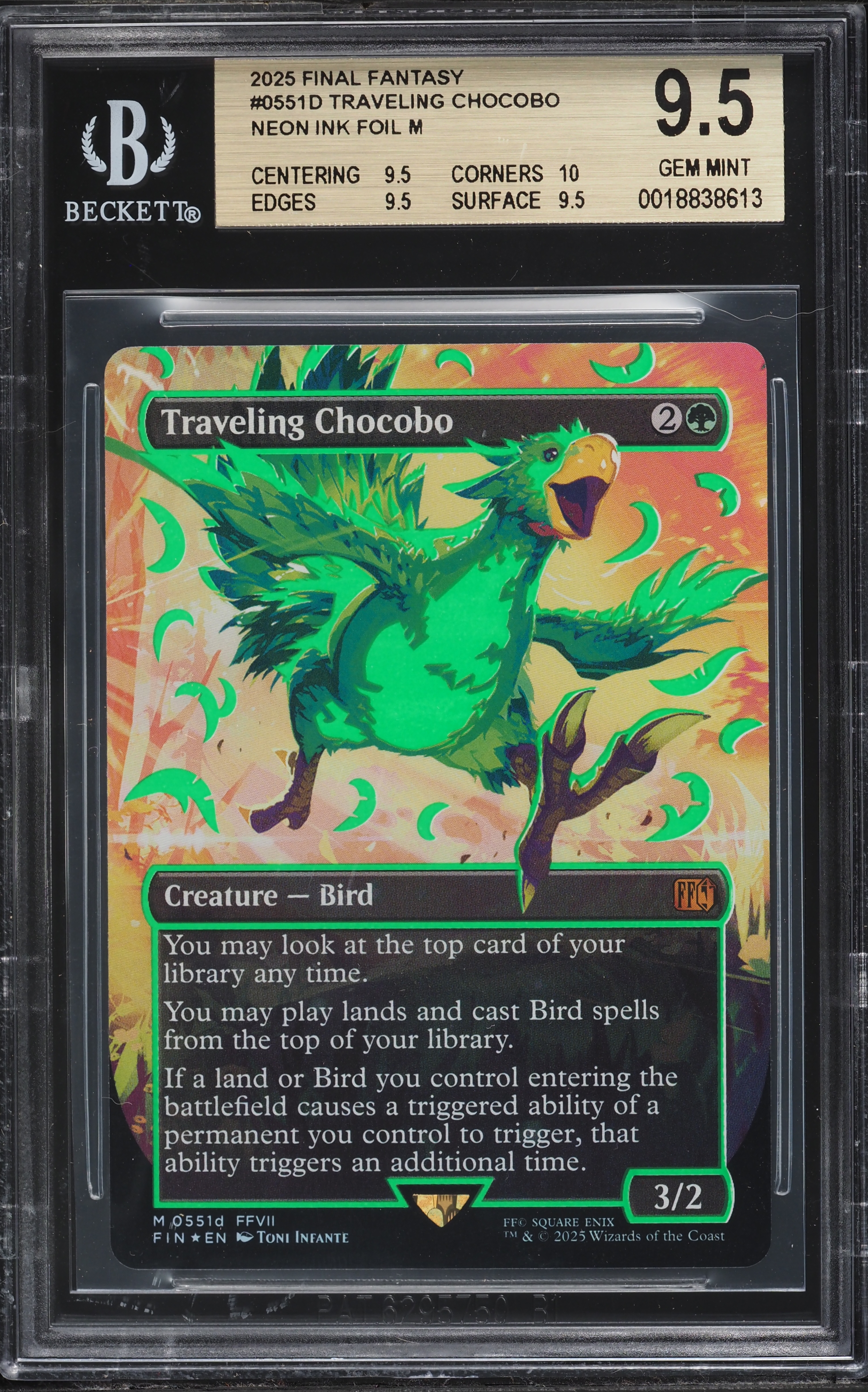 2025 Magic The Gathering MTG Final Fantasy Neon Ink Foil