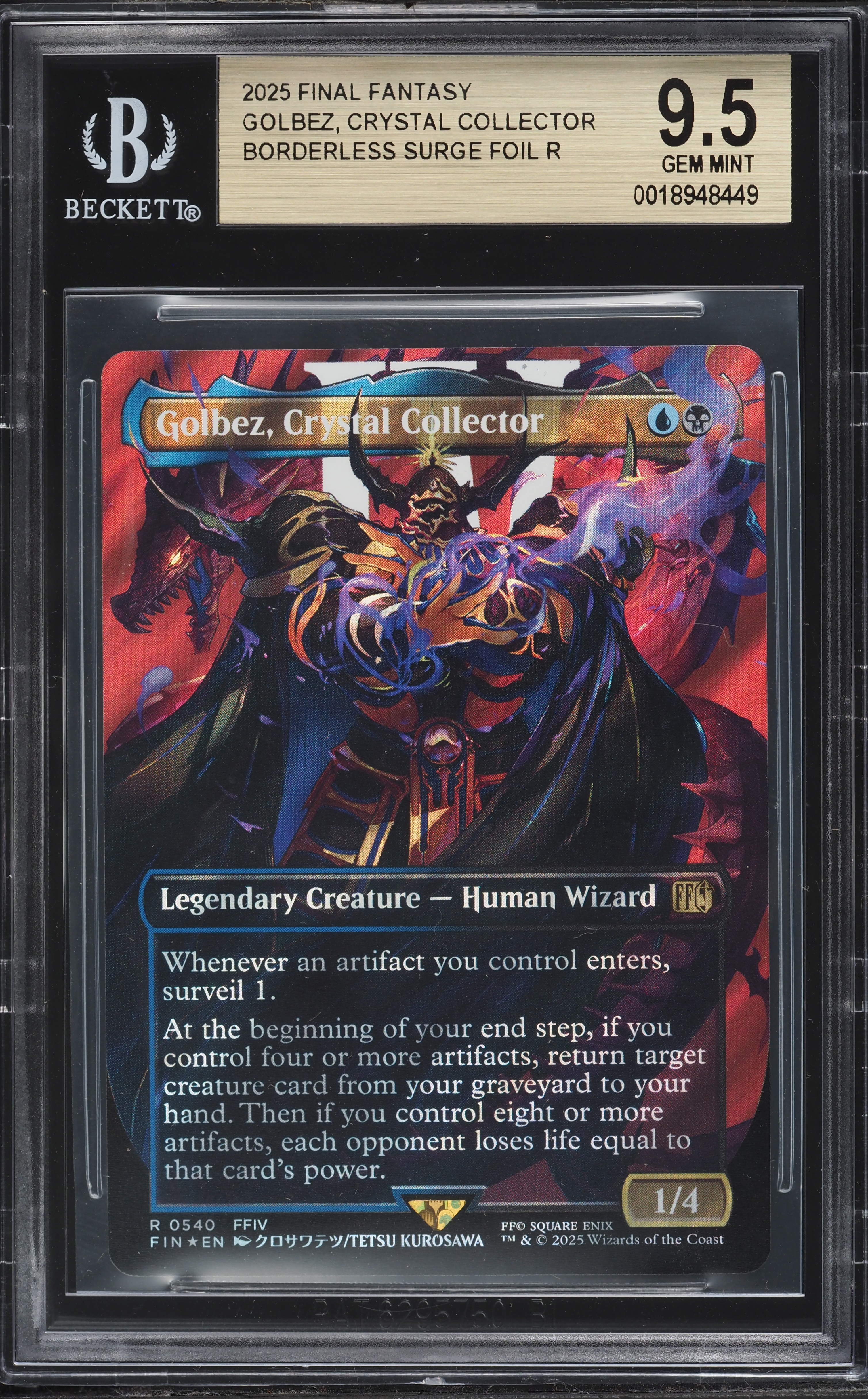 final fantasy golbez mtg Golbez, Crystal Collector [FINAL FANTASY] Officially licensed Magic golbez final fantasy mtg (Full