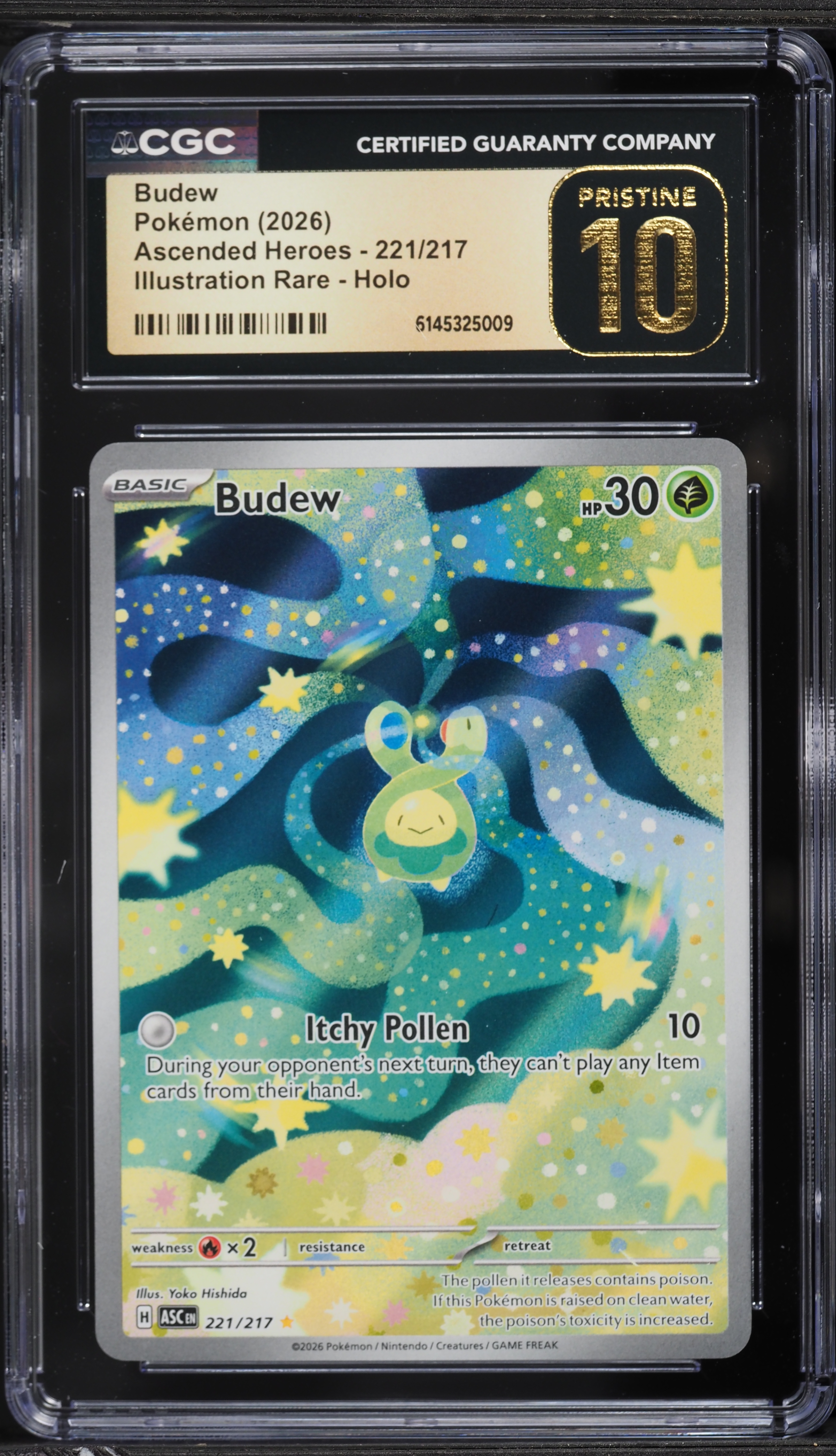 pokemon budew card - 004/131 – Prismatic Evolutions – Baby Pokemon [Grass] 2026 Pokemon Mega Evolution Ascended