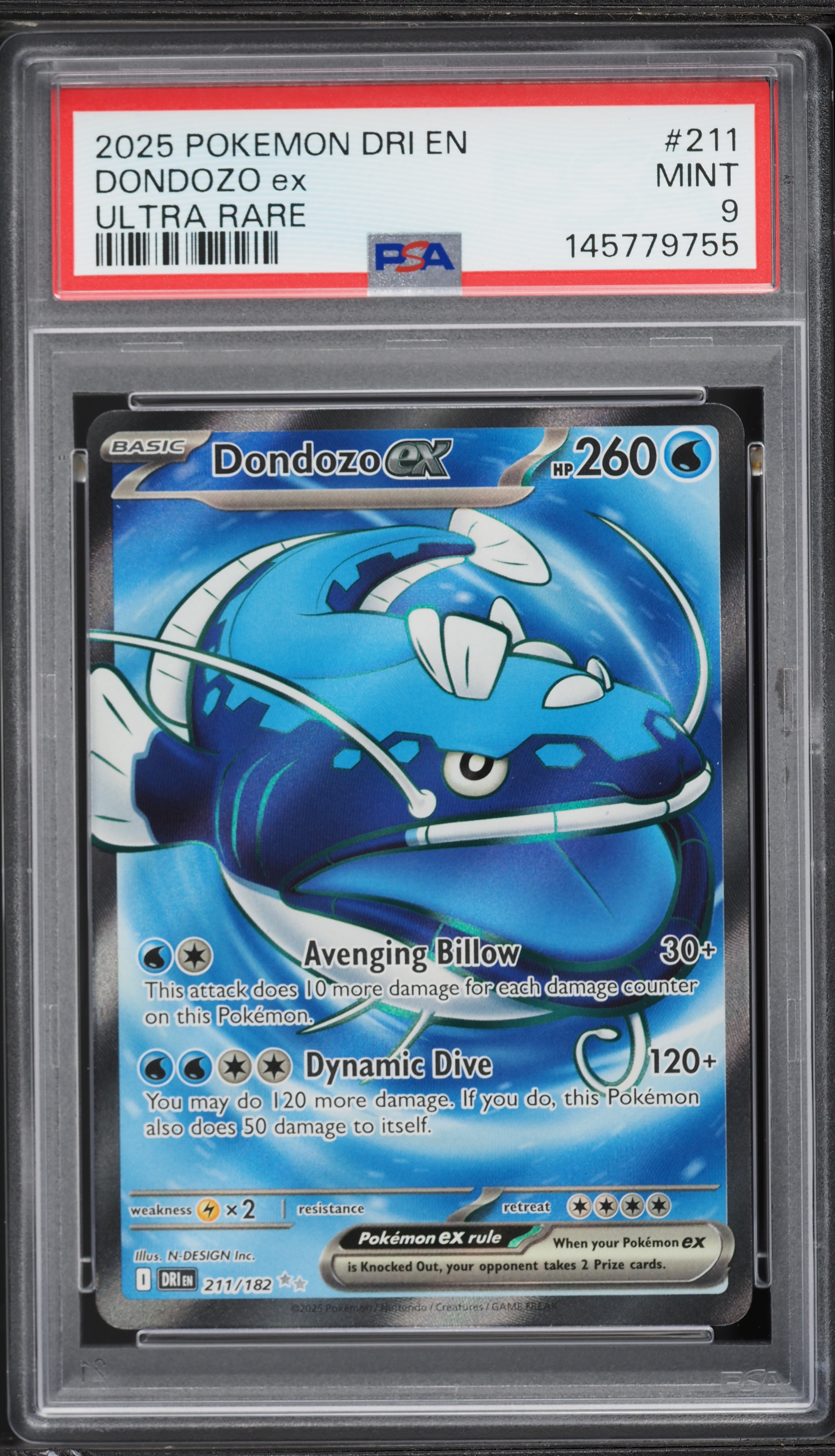 dondozo pokemon card price Scarlet & Violet [2WW] Heavy Splash (120) Weakness / Resistance / Retreat Cost Dondozo | Pokmon Cards and