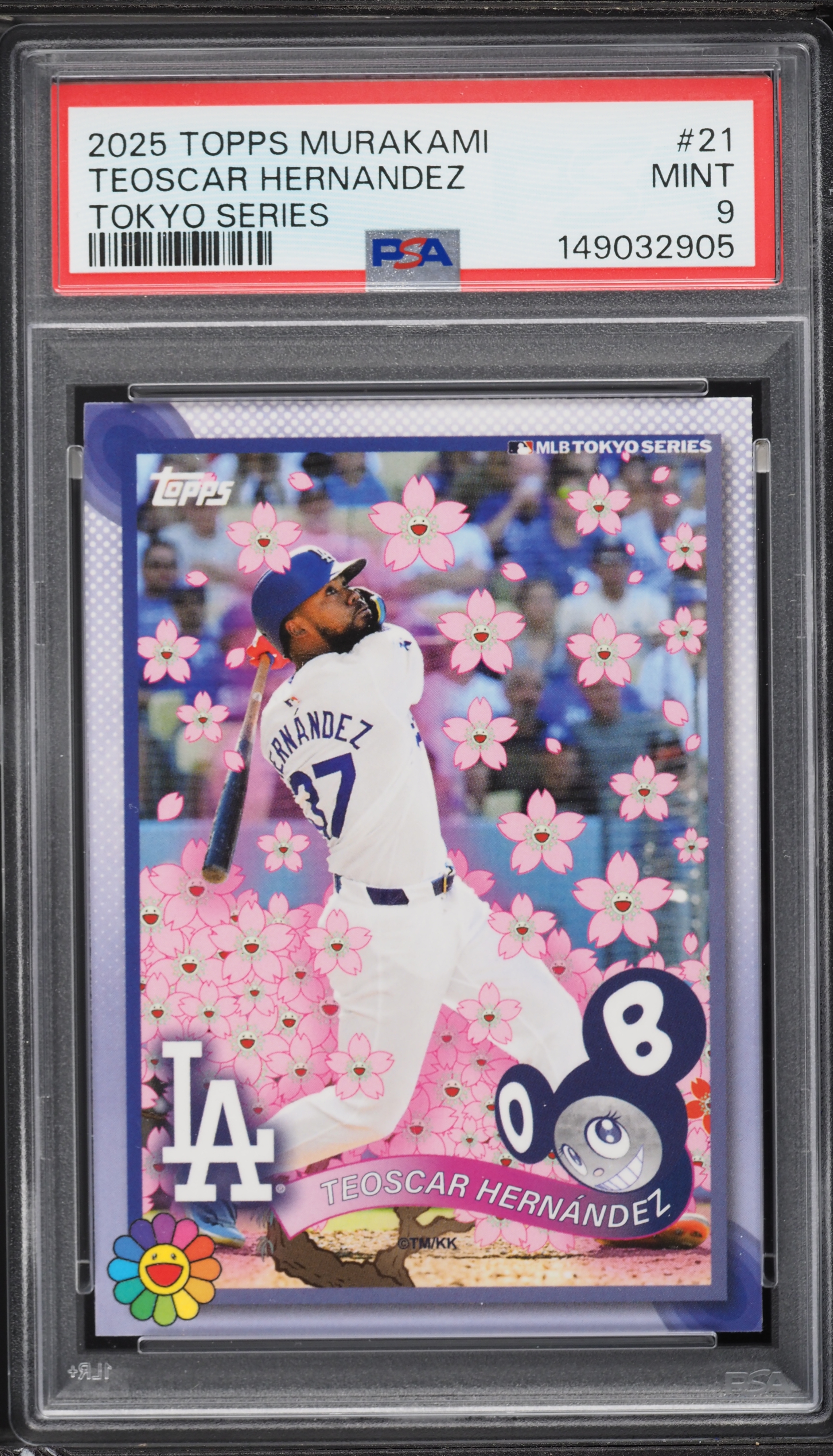 2025 Topps Takashi Murakami MLB World Tour Tokyo Series Teoscar