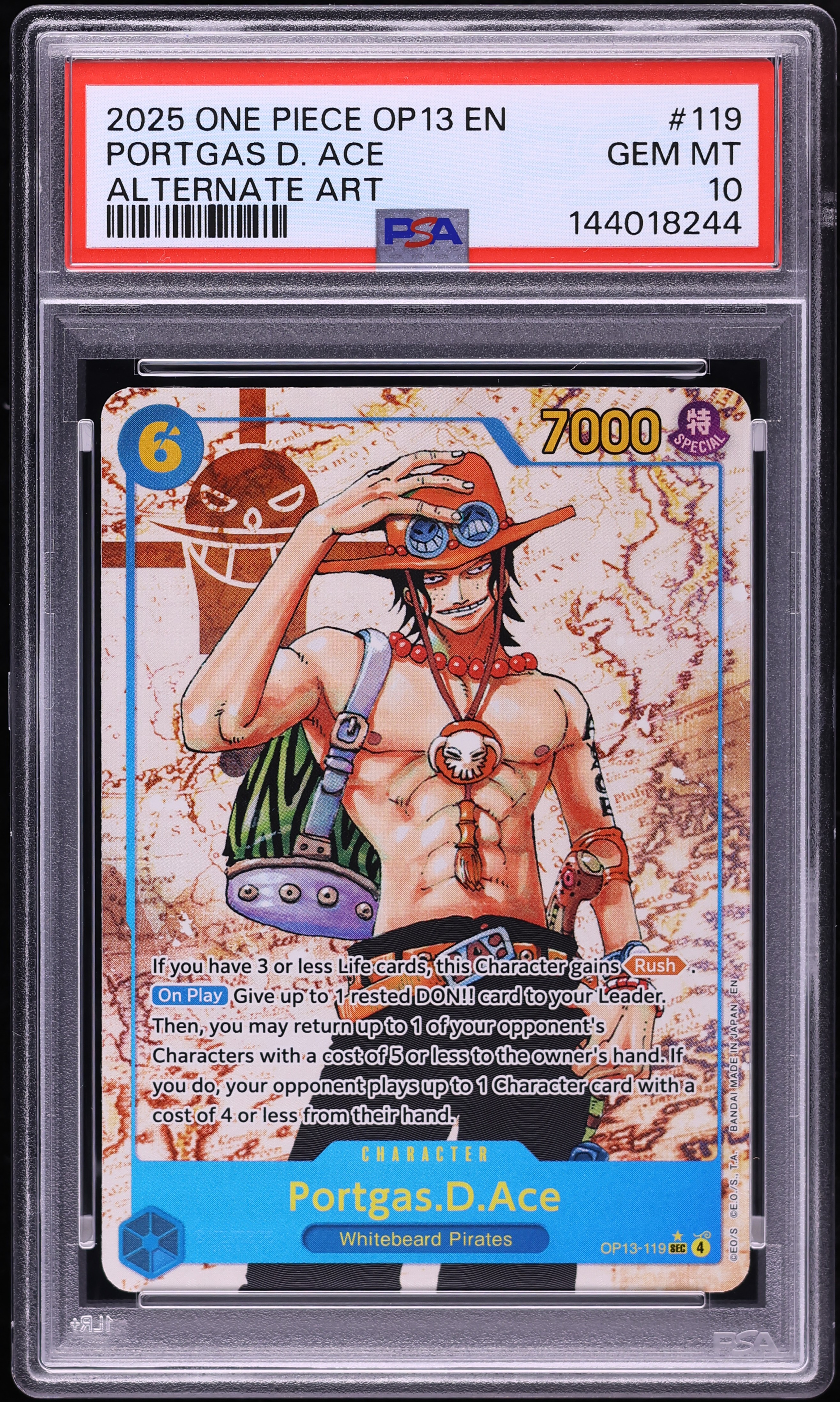2025 One Piece Op13-carrying On His Will 002 Portgas D. Ace 